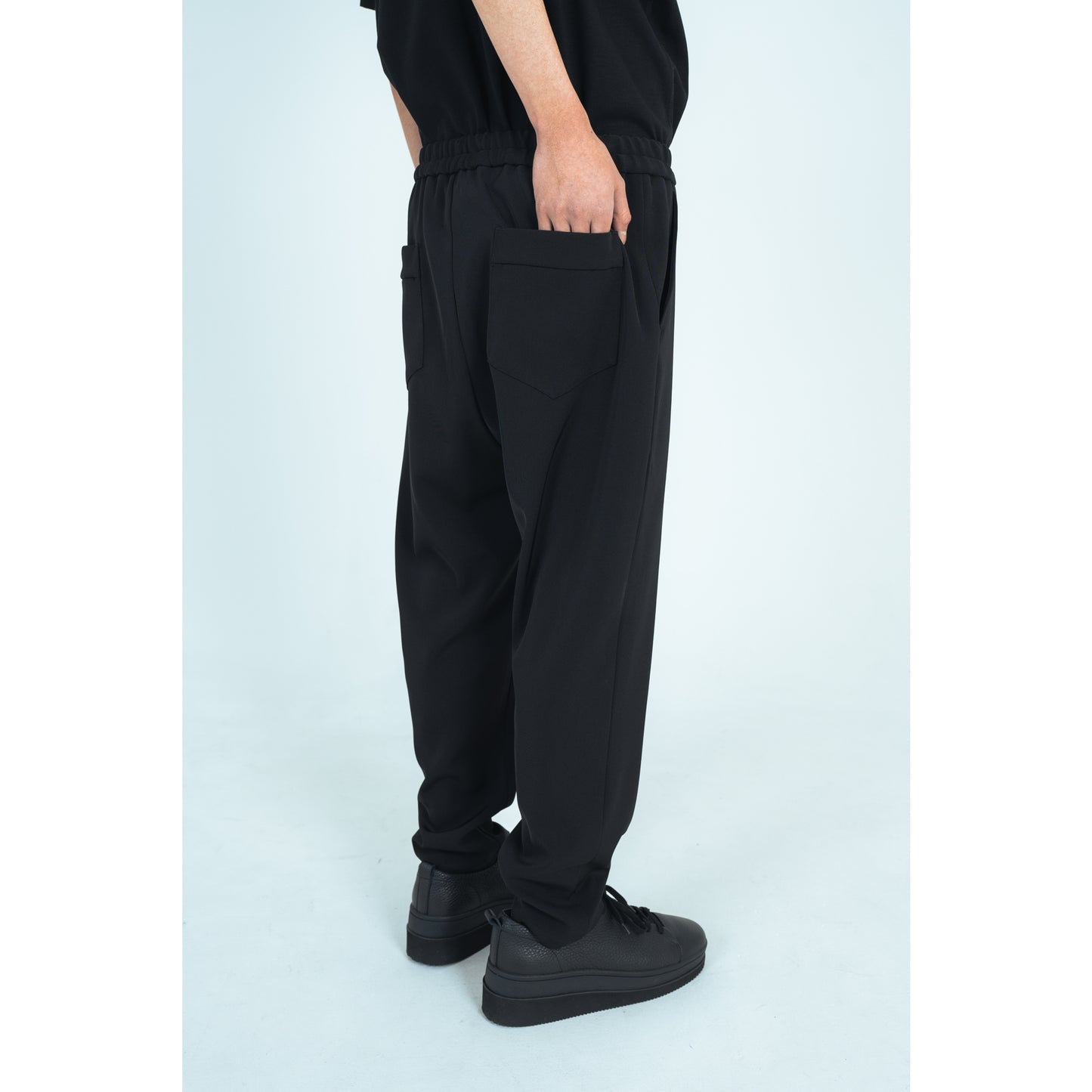 CODE EASY PANTS (TWILL TWIMY) BLACK