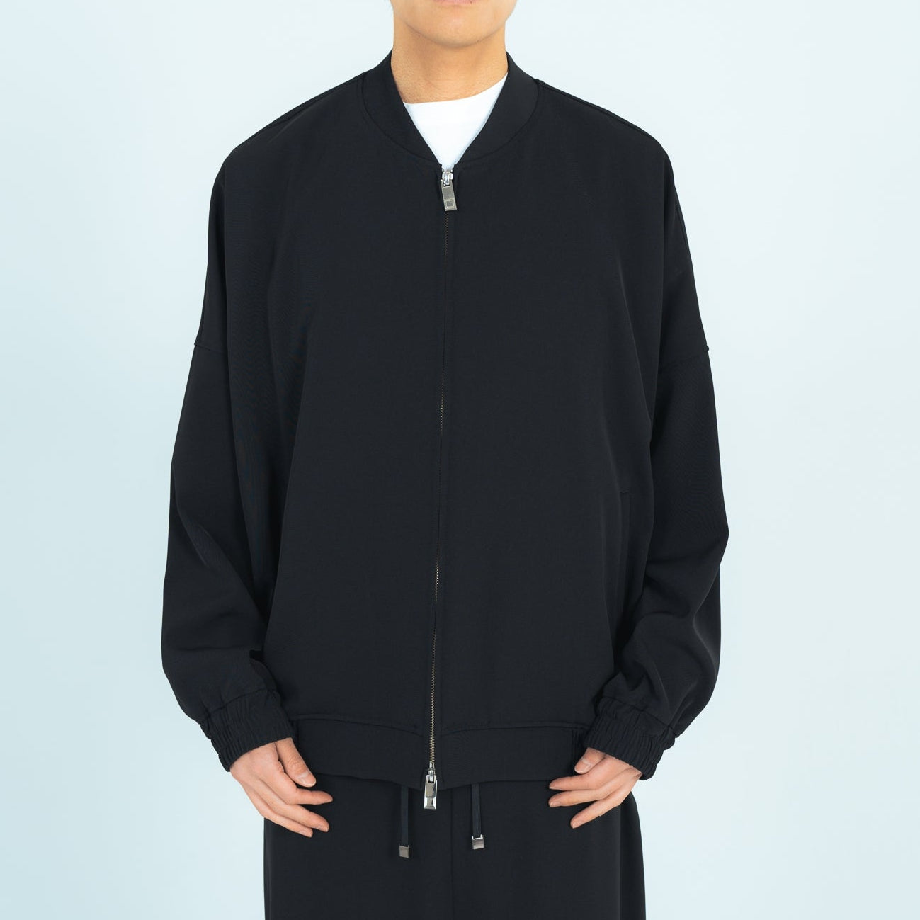 BALLOON BLOUSON (TWILL TWIMY) BLACK