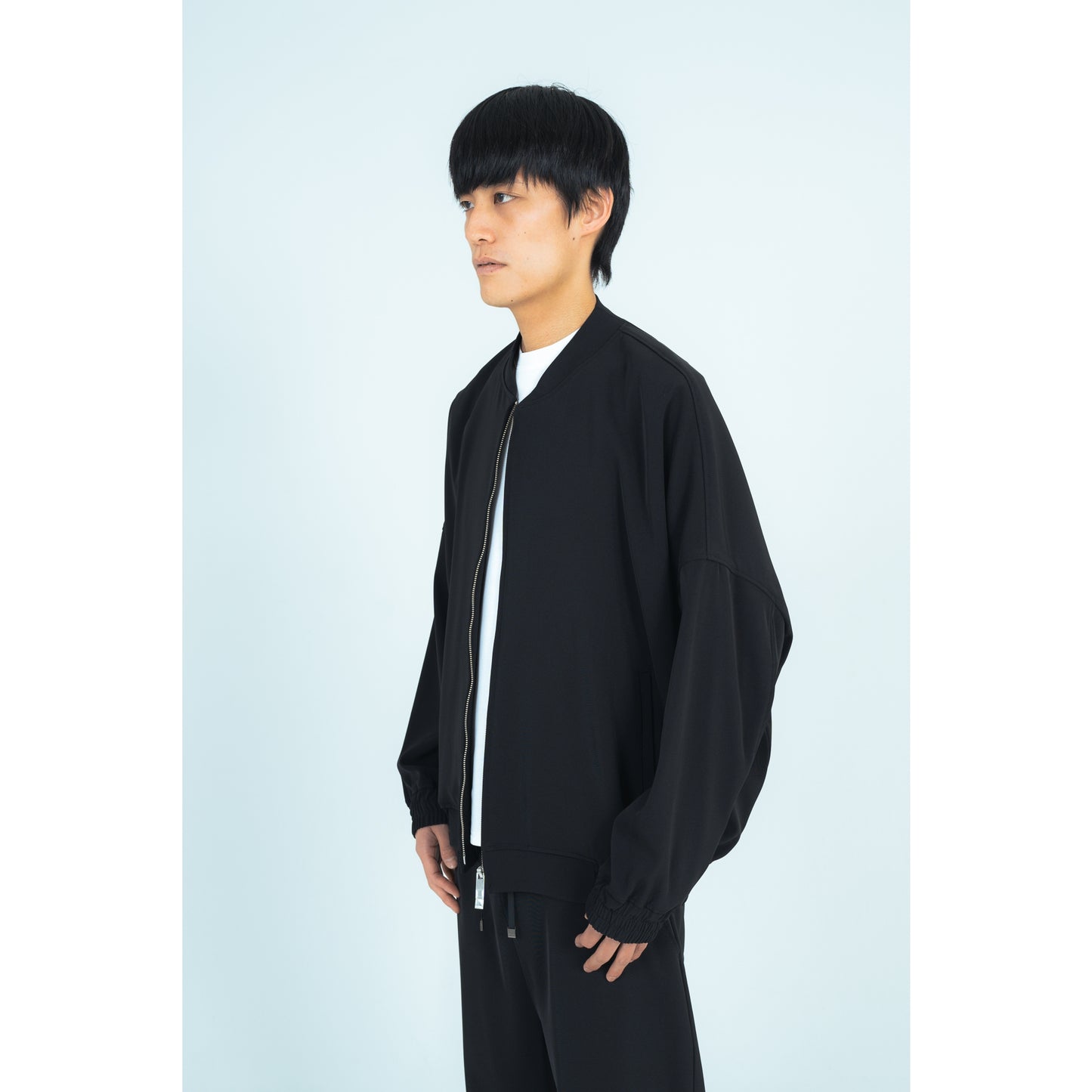 BALLOON BLOUSON (TWILL TWIMY) BLACK