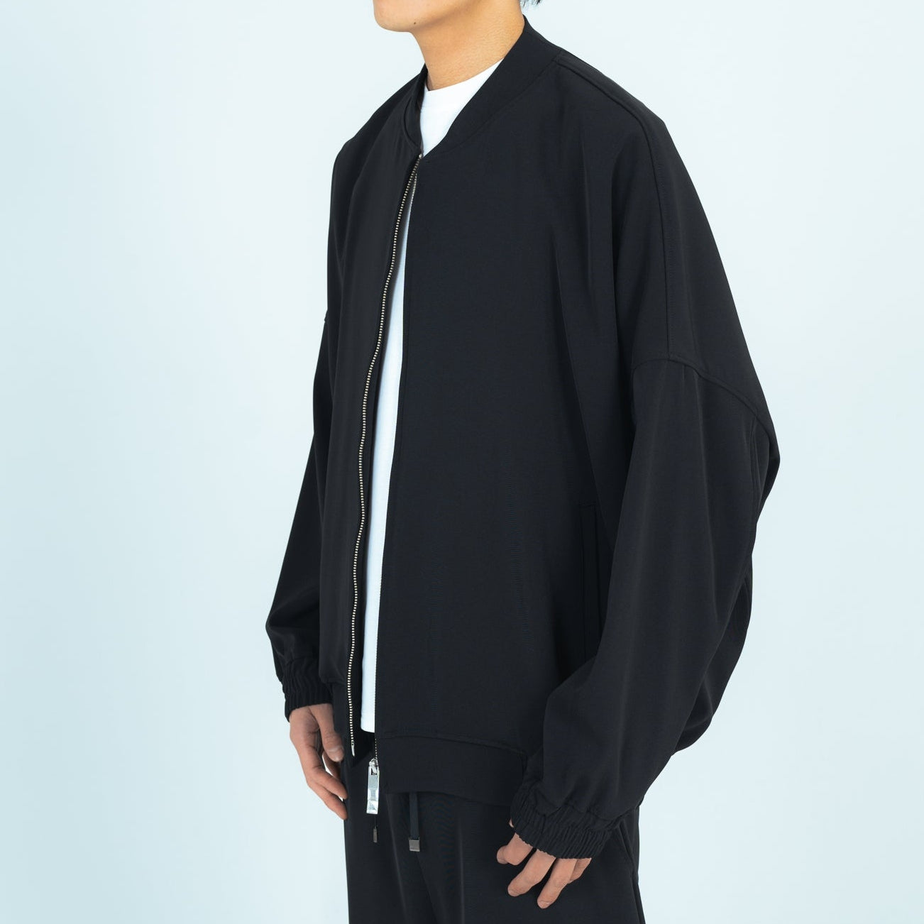 BALLOON BLOUSON (TWILL TWIMY) BLACK