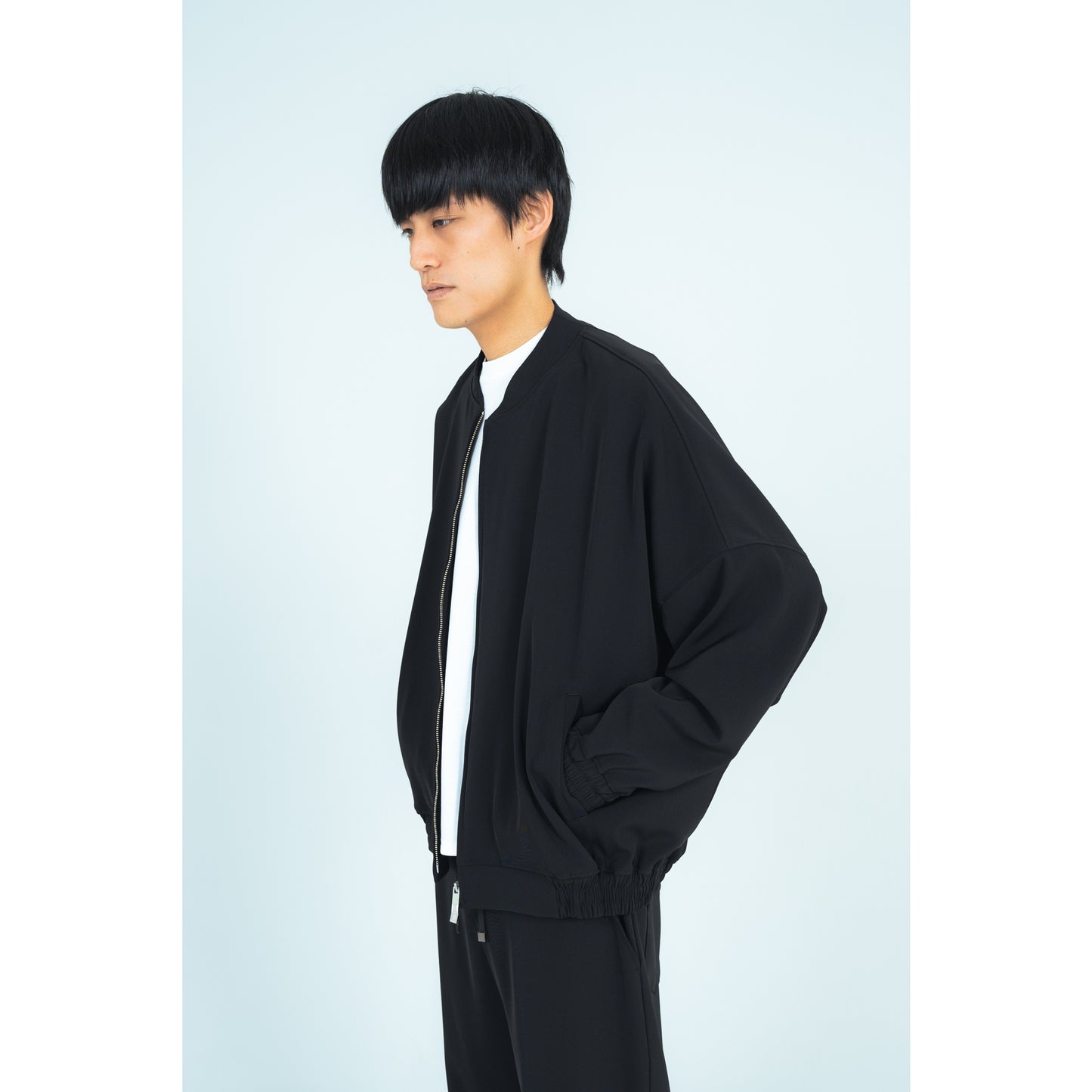BALLOON BLOUSON (TWILL TWIMY) BLACK