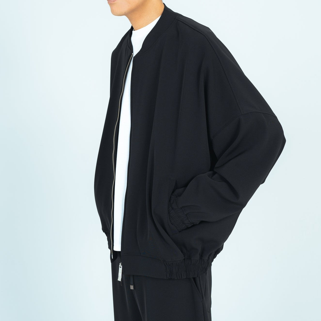 BALLOON BLOUSON (TWILL TWIMY) BLACK