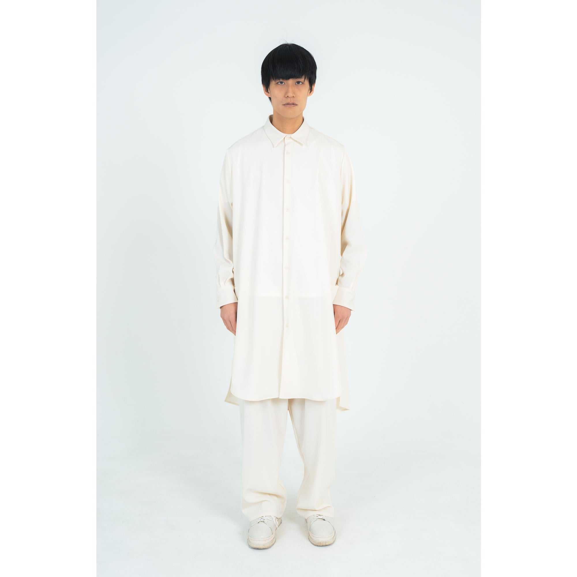 LONG SHIRTS (TWILL TWIMY) WHITE