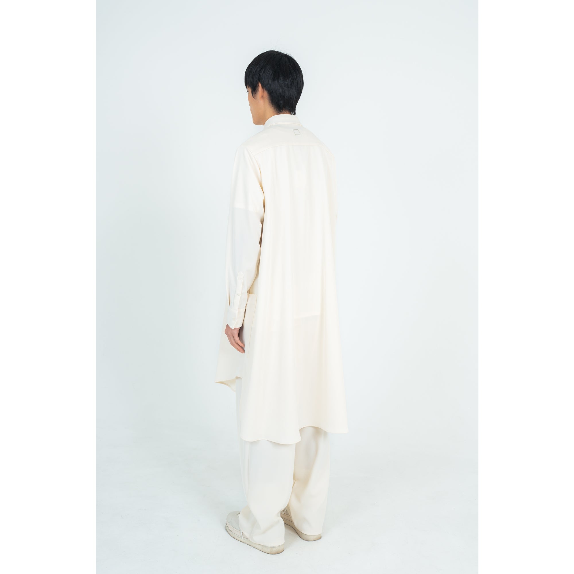 LONG SHIRTS (TWILL TWIMY) WHITE