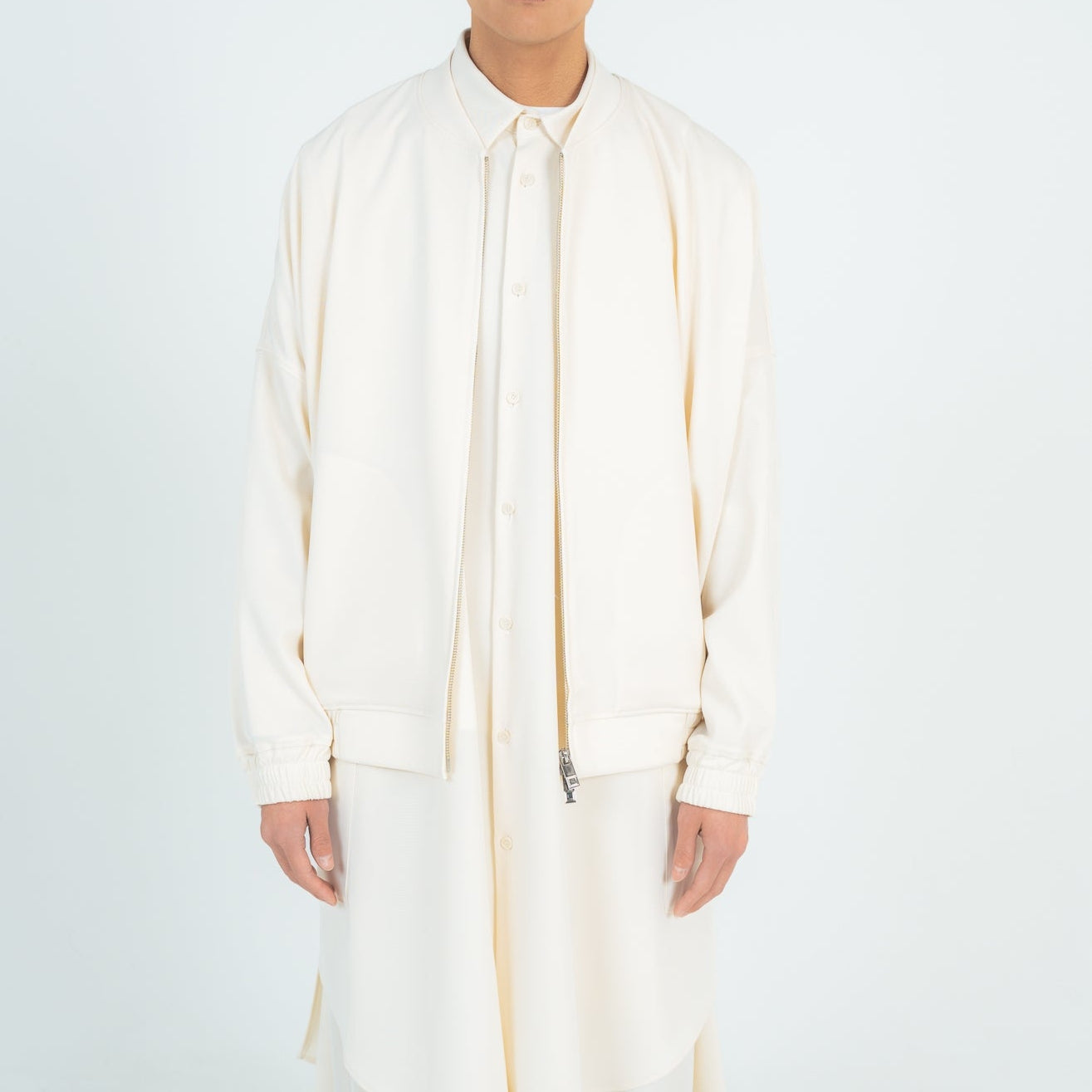 BALLOON BLOUSON (TWILL TWIMY) WHITE