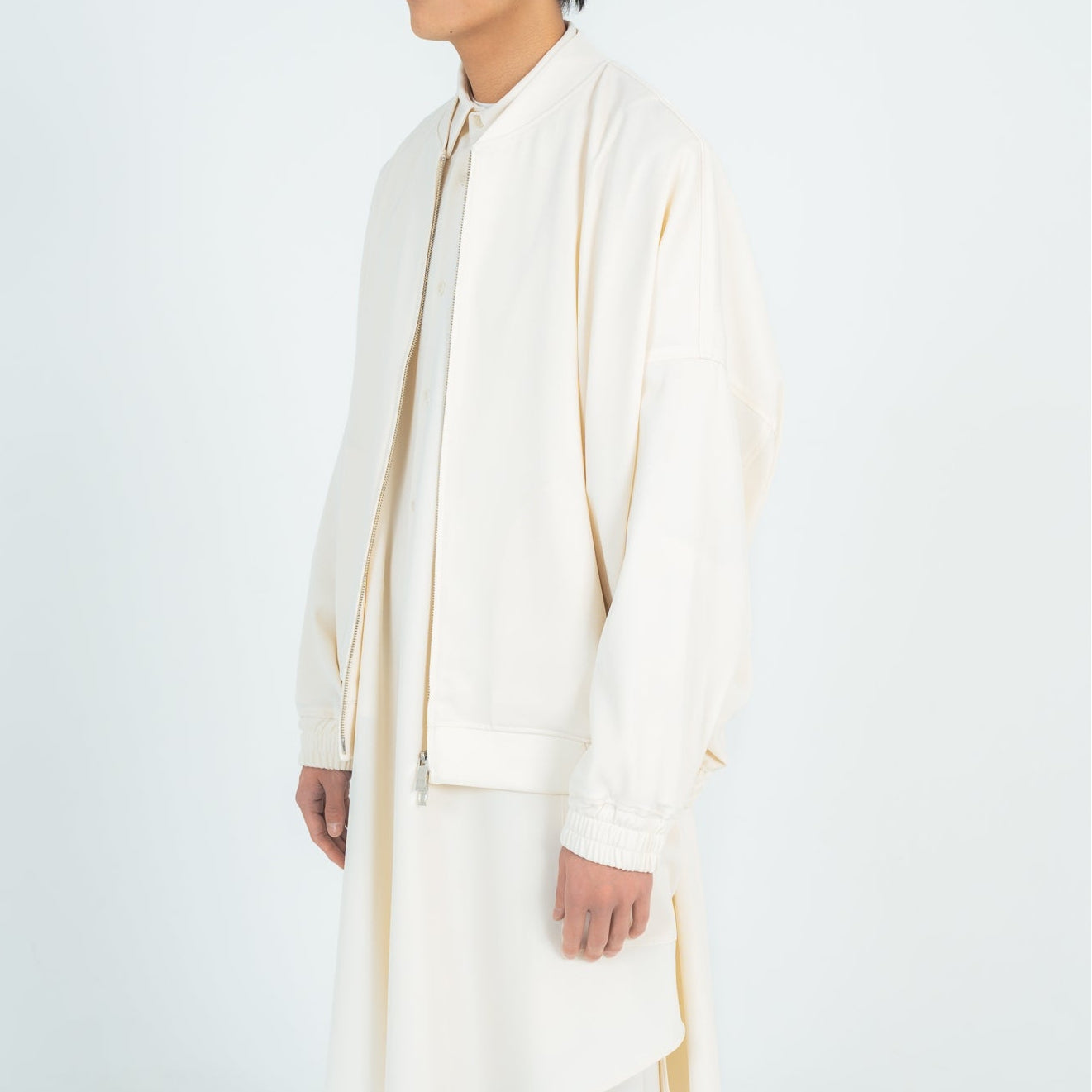 BALLOON BLOUSON (TWILL TWIMY) WHITE