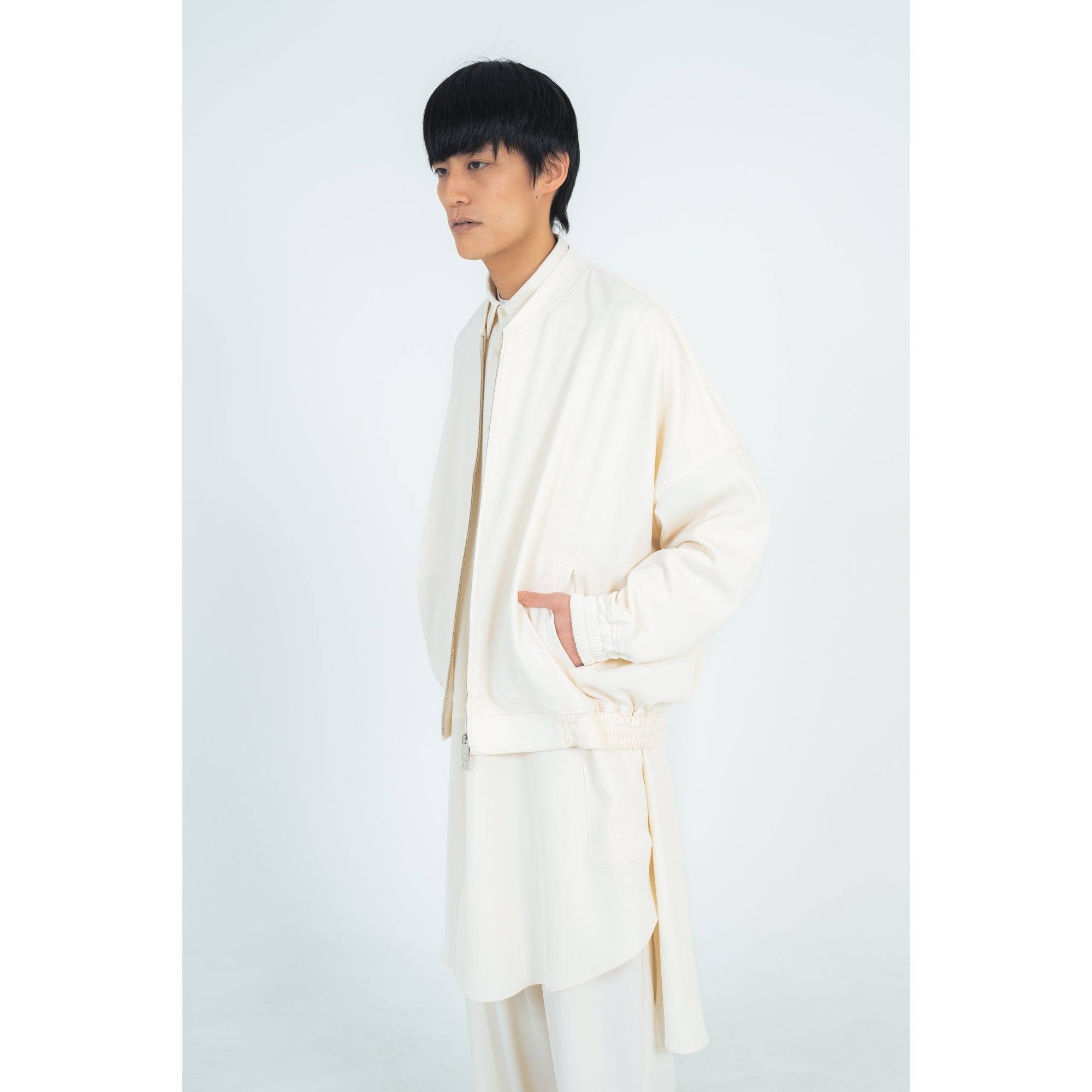 BALLOON BLOUSON (TWILL TWIMY) WHITE