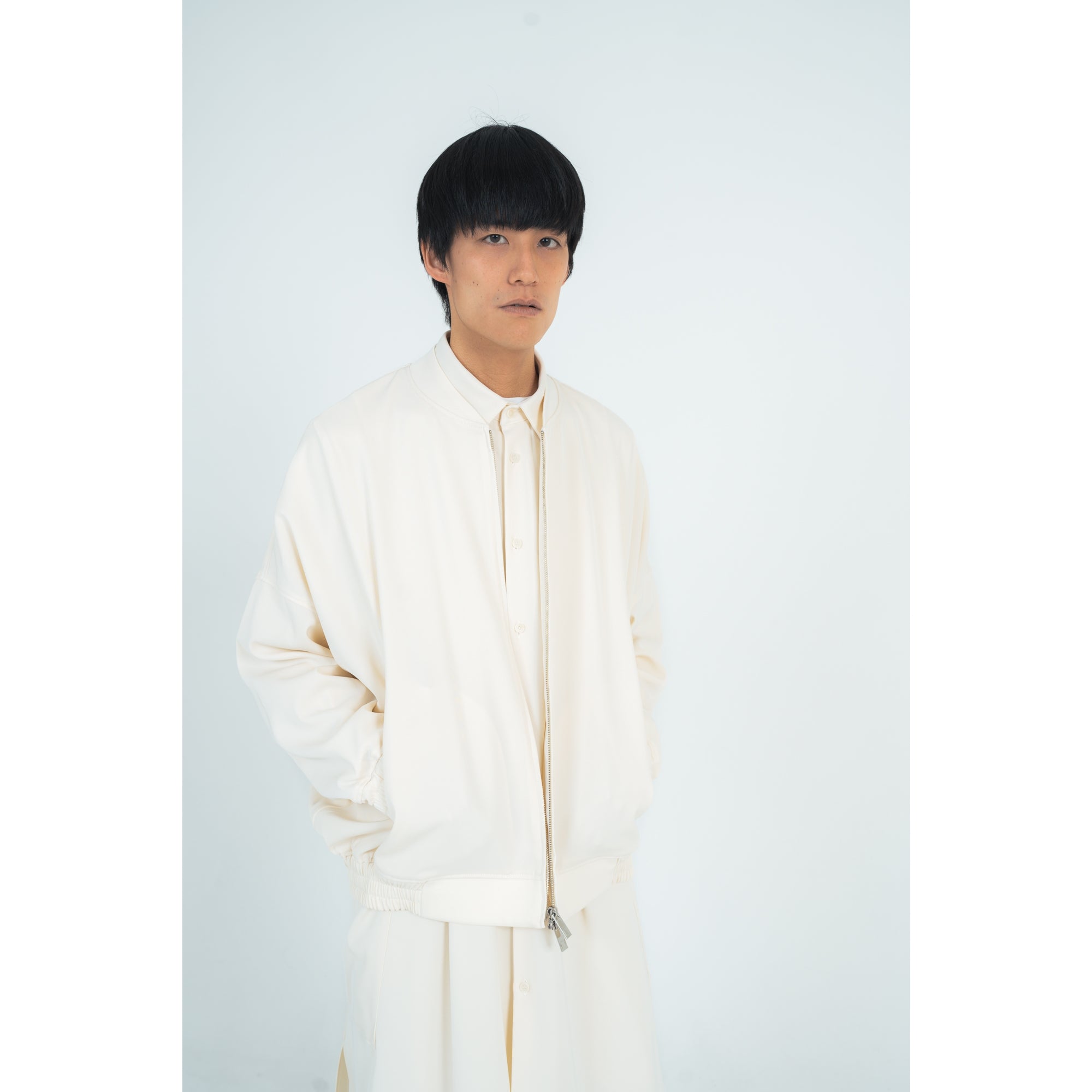 BALLOON BLOUSON (TWILL TWIMY) WHITE