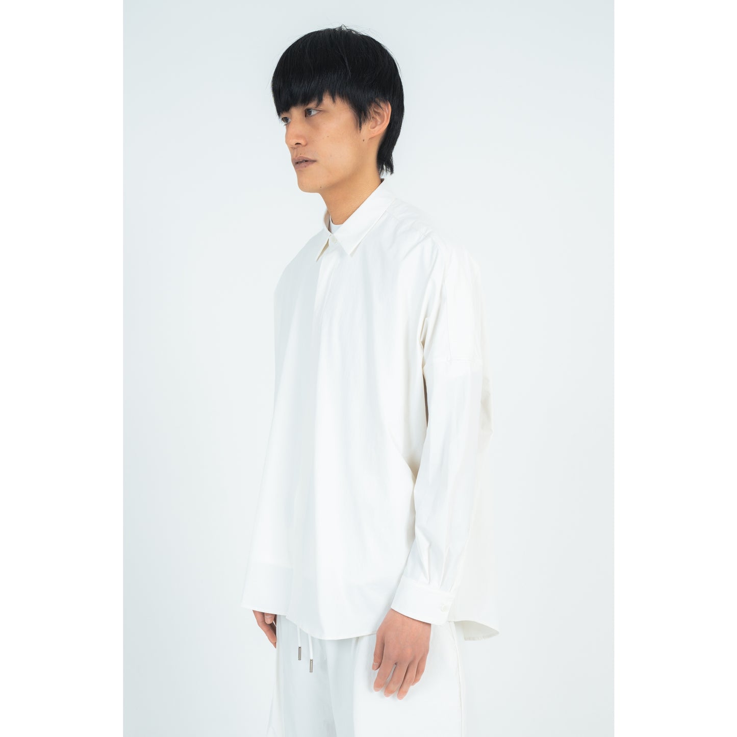BALLOON SHIRTS (RYCYLCLING FAB.) WHITE
