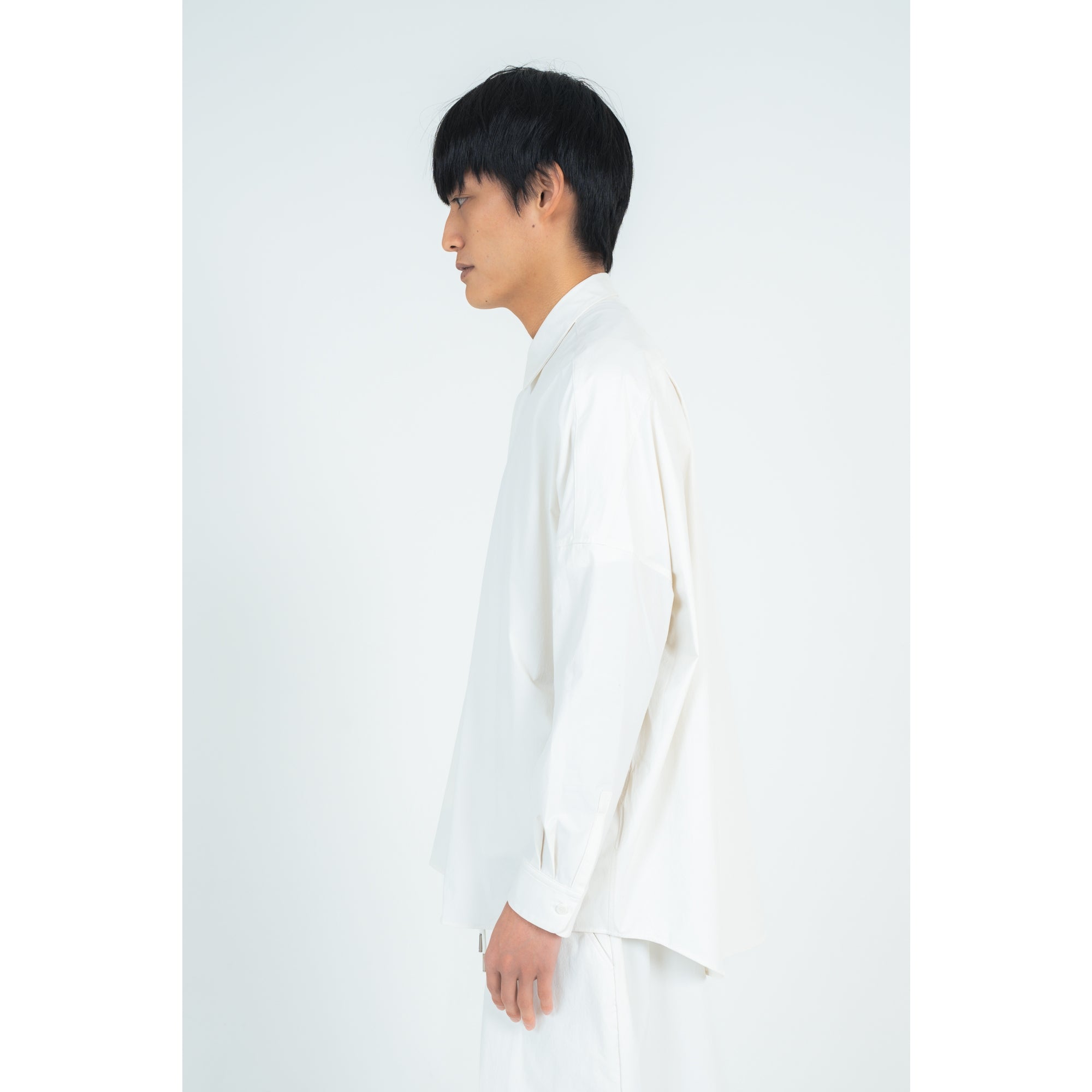 BALLOON SHIRTS (RECYCLING FAB.) WHITE