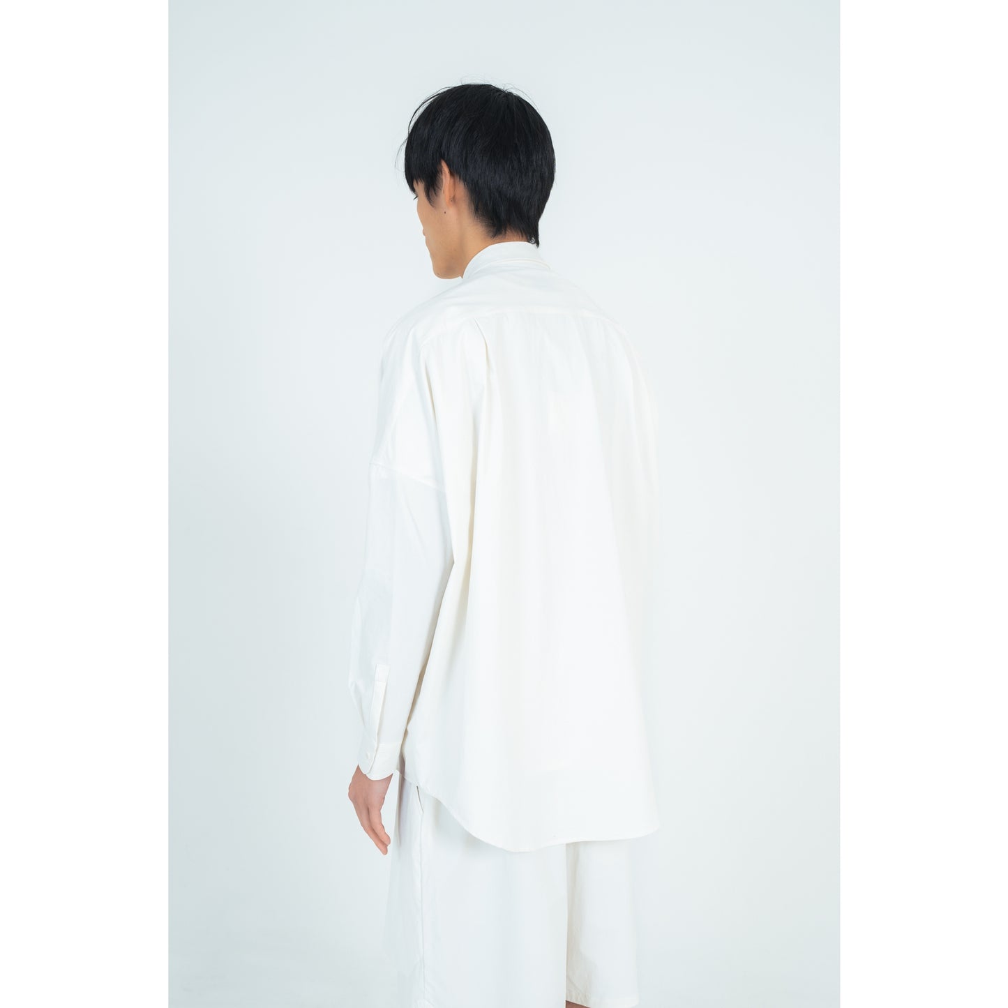 BALLOON SHIRTS (RYCYLCLING FAB.) WHITE