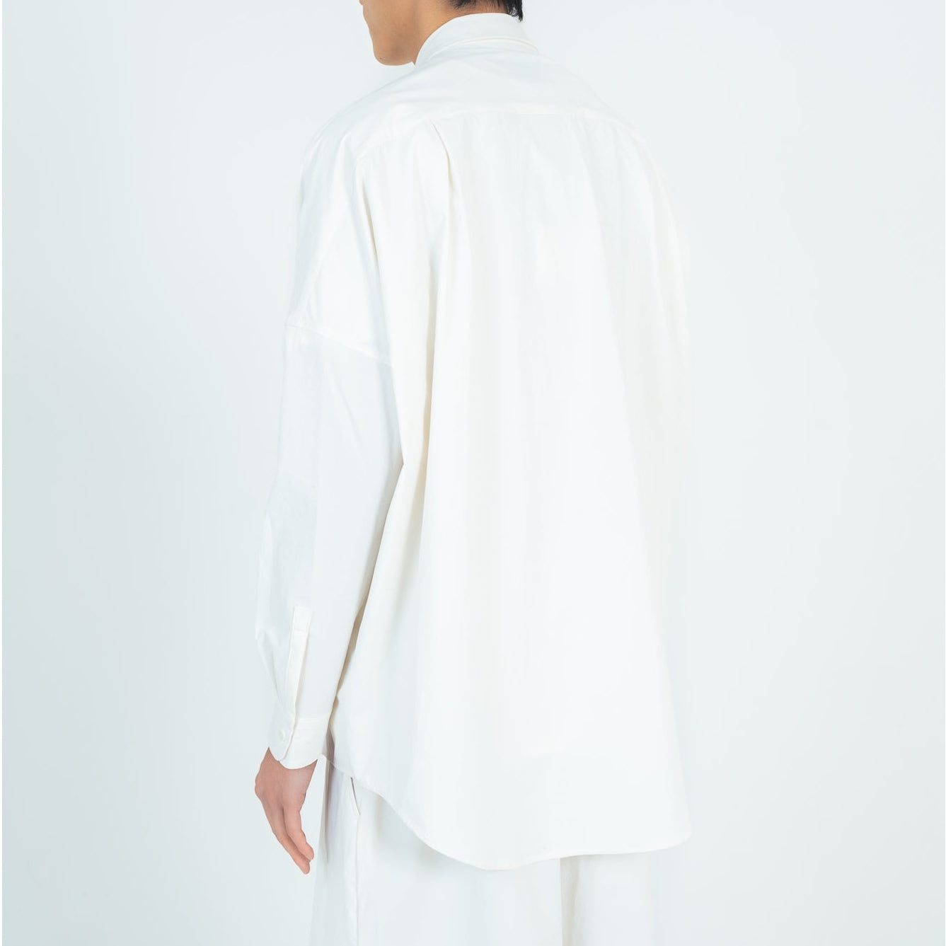 BALLOON SHIRTS (RECYCLING FAB.) WHITE