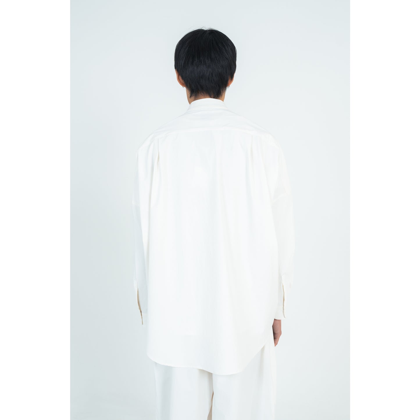 BALLOON SHIRTS (RYCYLCLING FAB.) WHITE