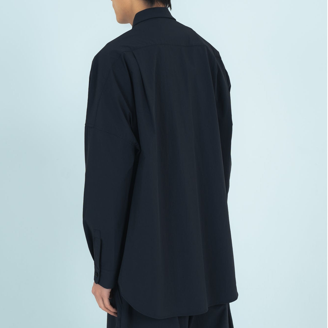 BALLOON SHIRTS (RECYCLING FAB.) BLACK