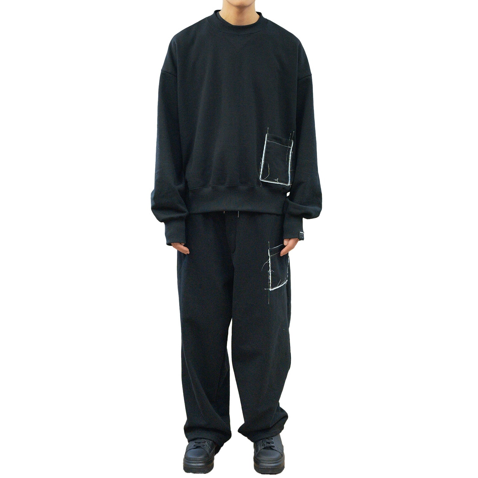 25AW CREW POCKET SWEAT (OATMEAL)