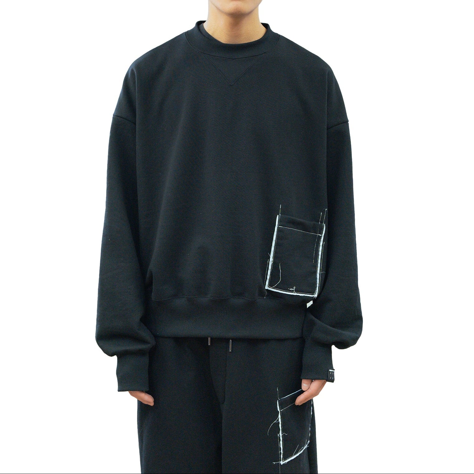 25AW CREW POCKET SWEAT (OATMEAL)