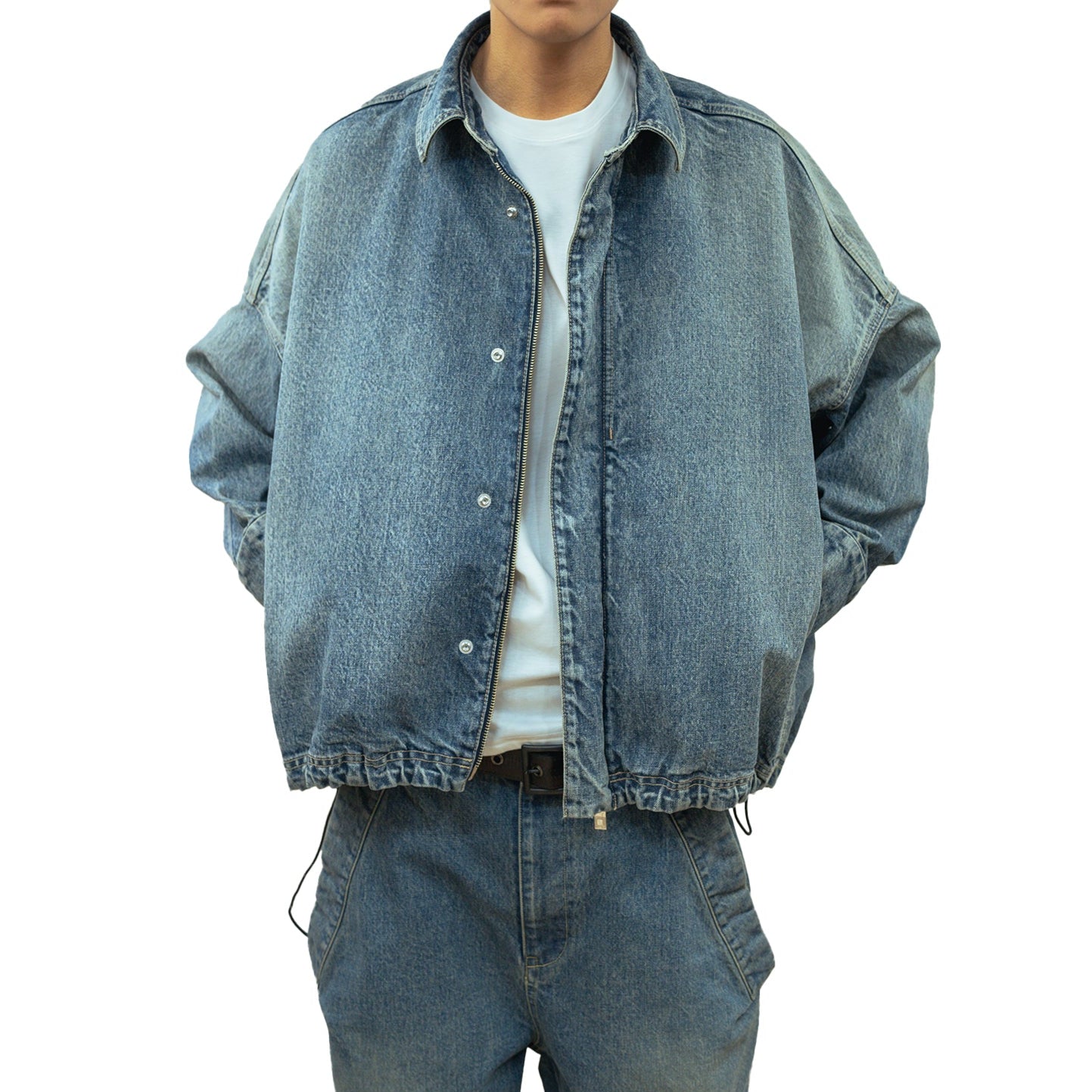 25AW DENIM BLOUSON (BLUE)