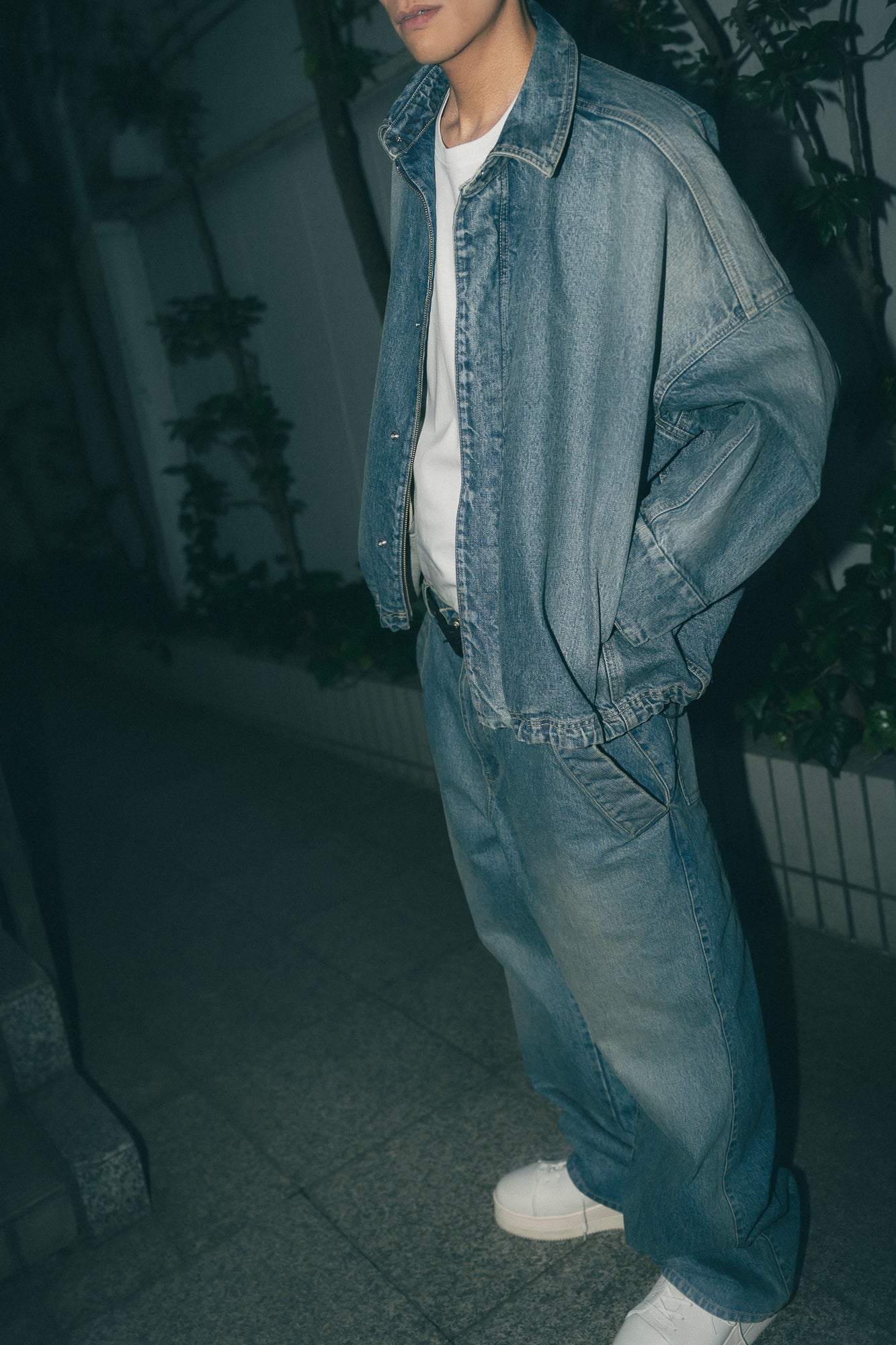 25AW DENIM BLOUSON (BLUE)