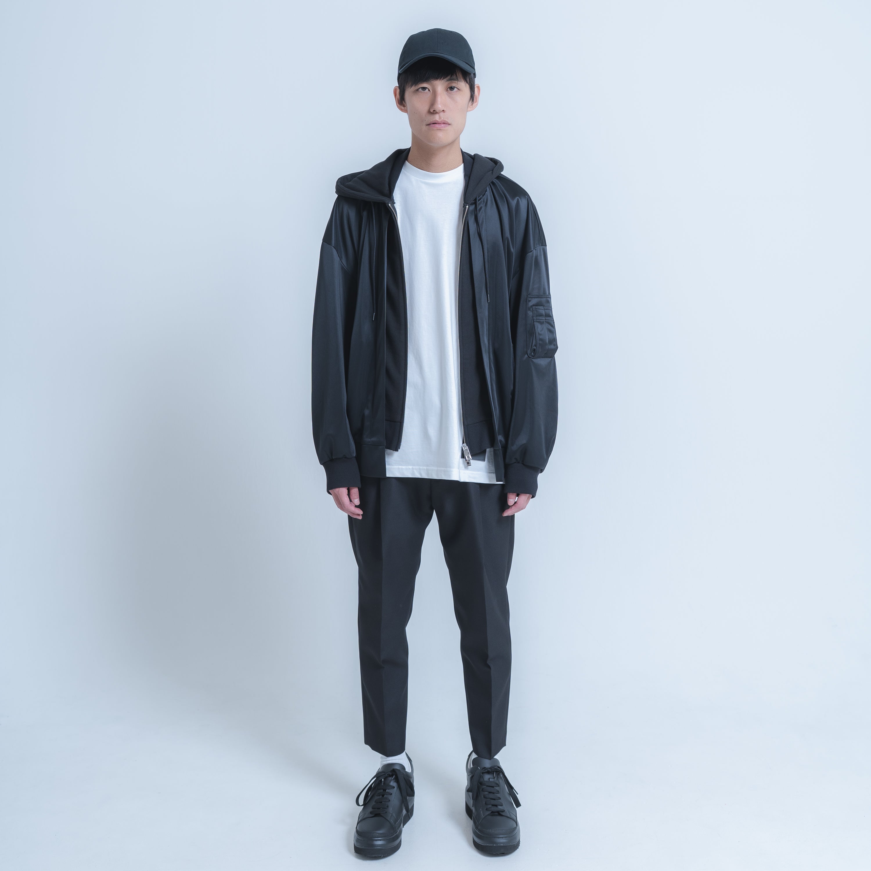25AW COMBINATION BLOUSON (BLACK)