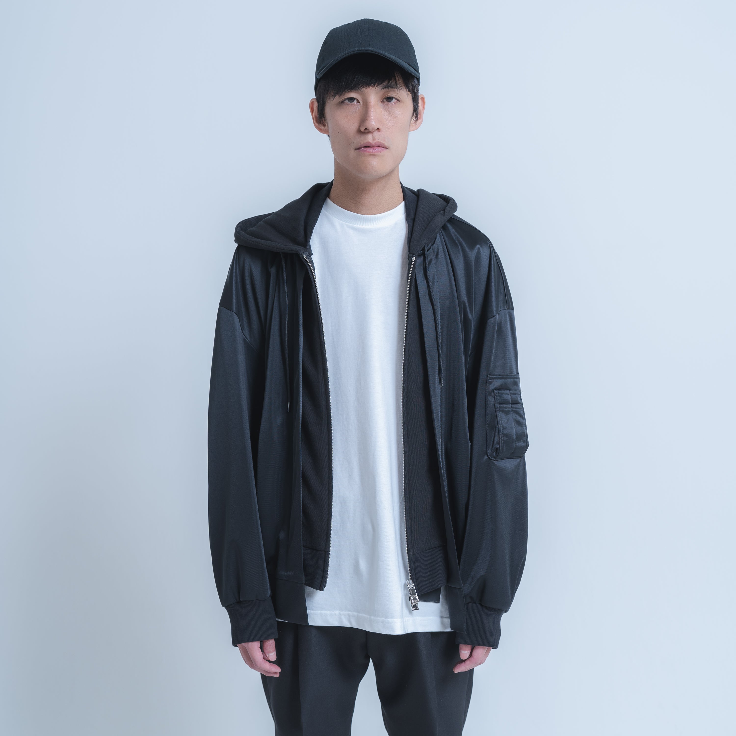 25AW COMBINATION BLOUSON (BLACK)