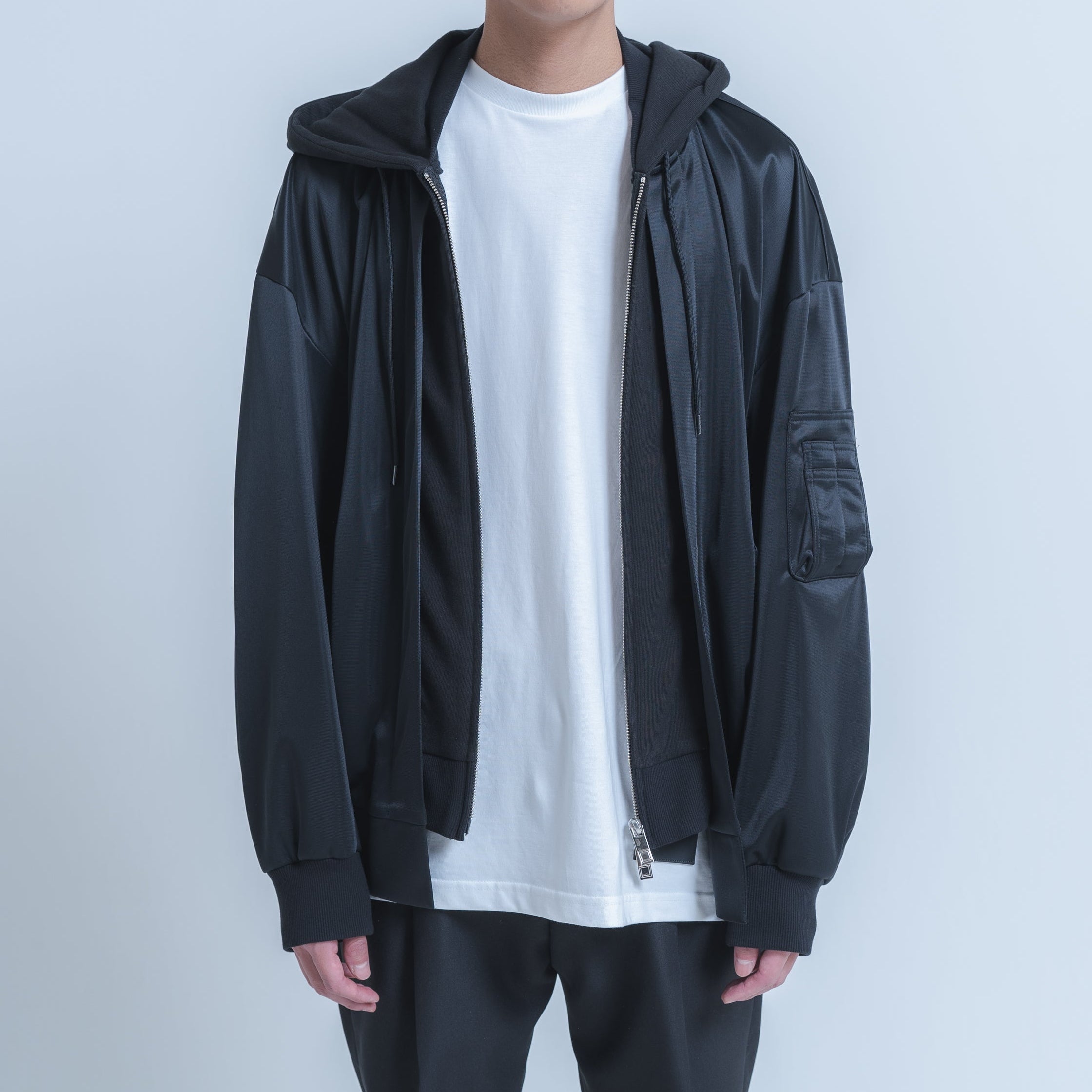 25AW COMBINATION BLOUSON (BLACK)