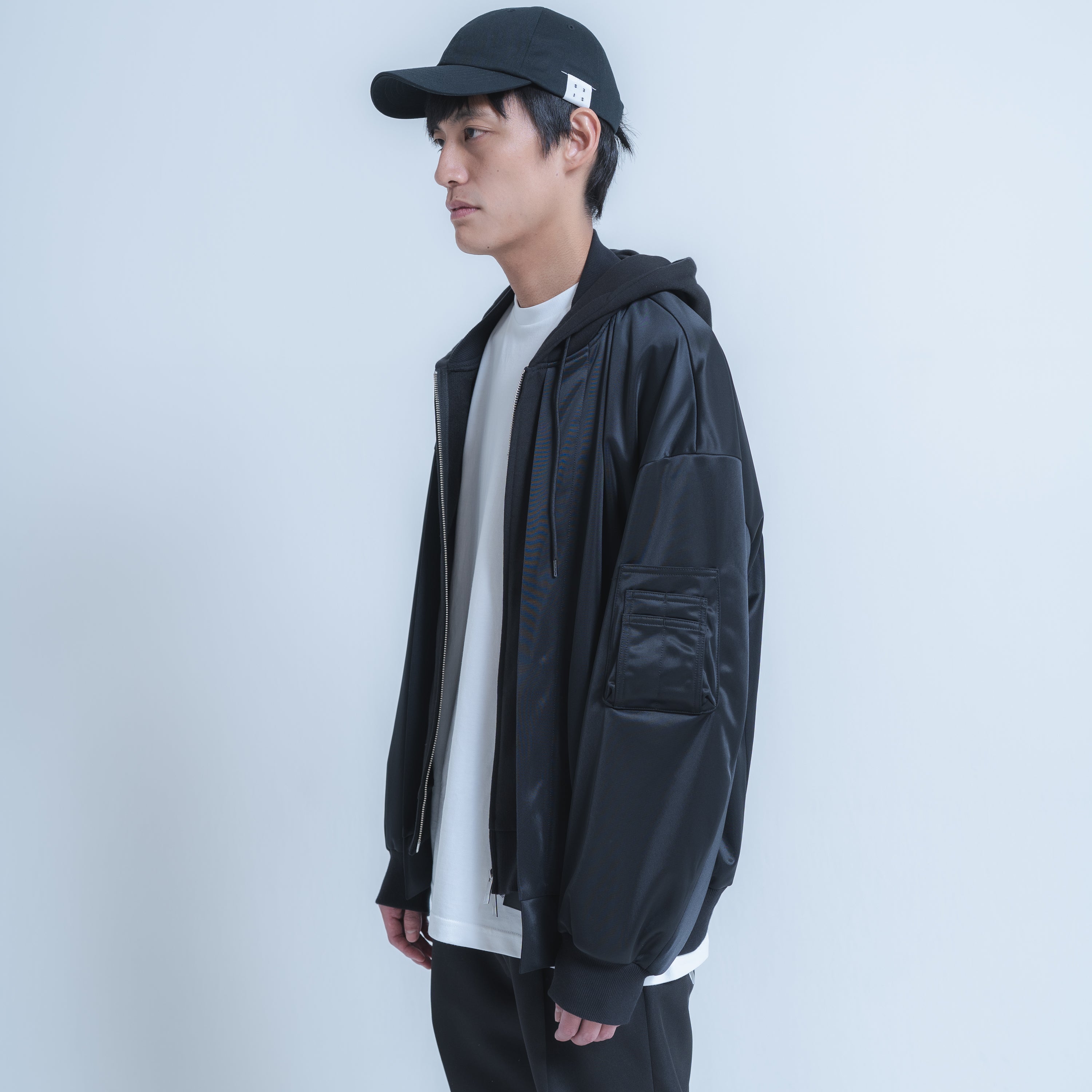 25AW COMBINATION BLOUSON (BLACK)