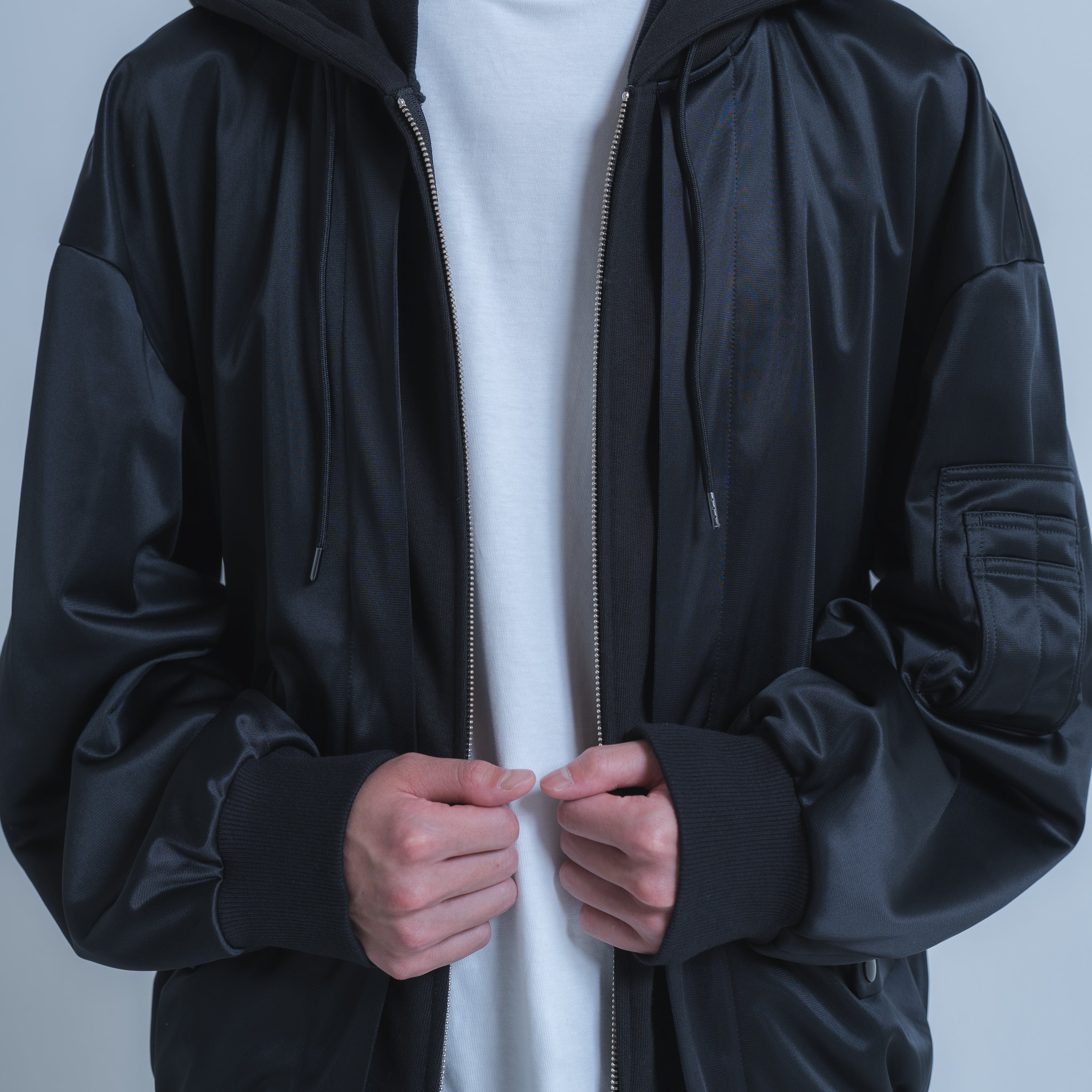 25AW COMBINATION BLOUSON (BLACK)