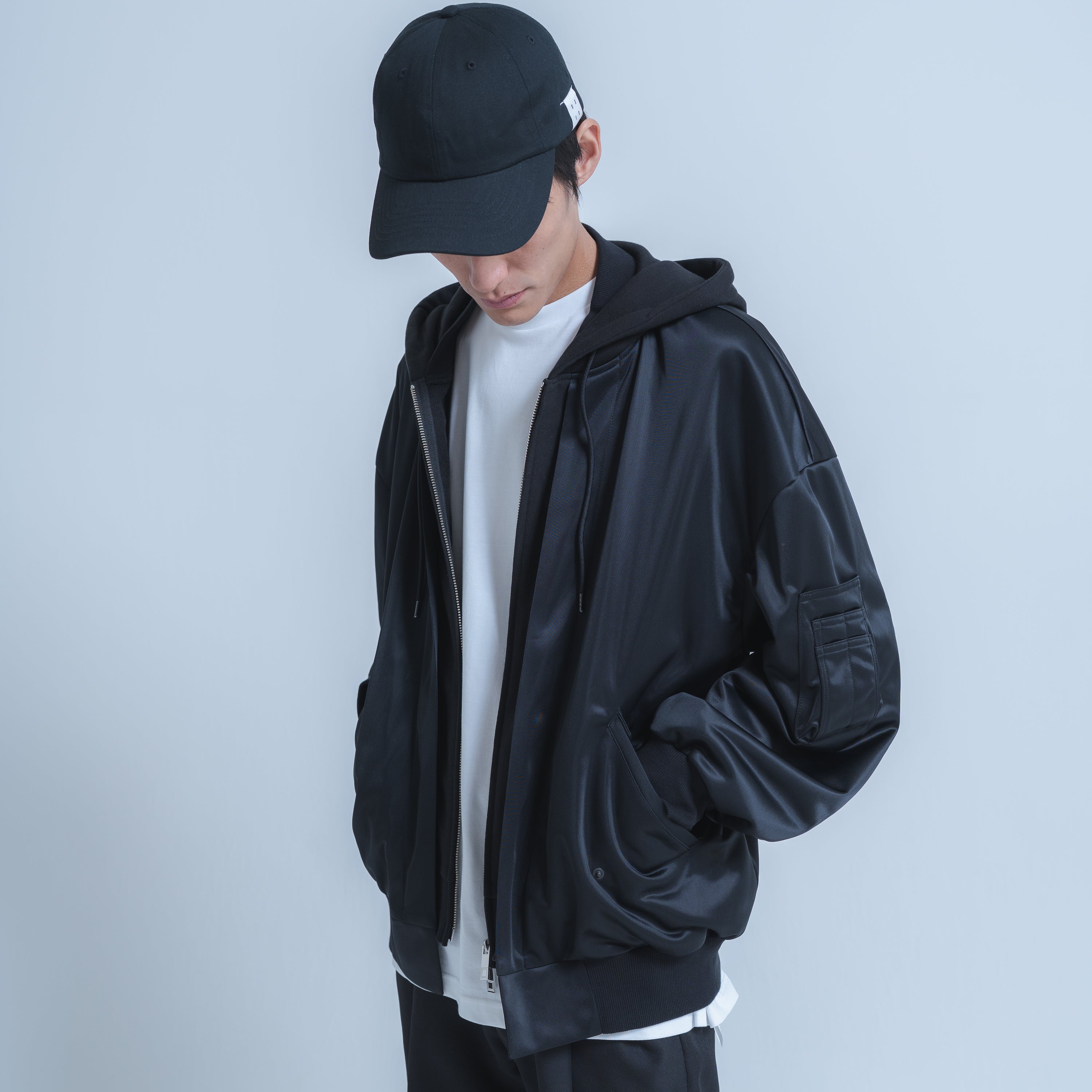 25AW COMBINATION BLOUSON (BLACK)