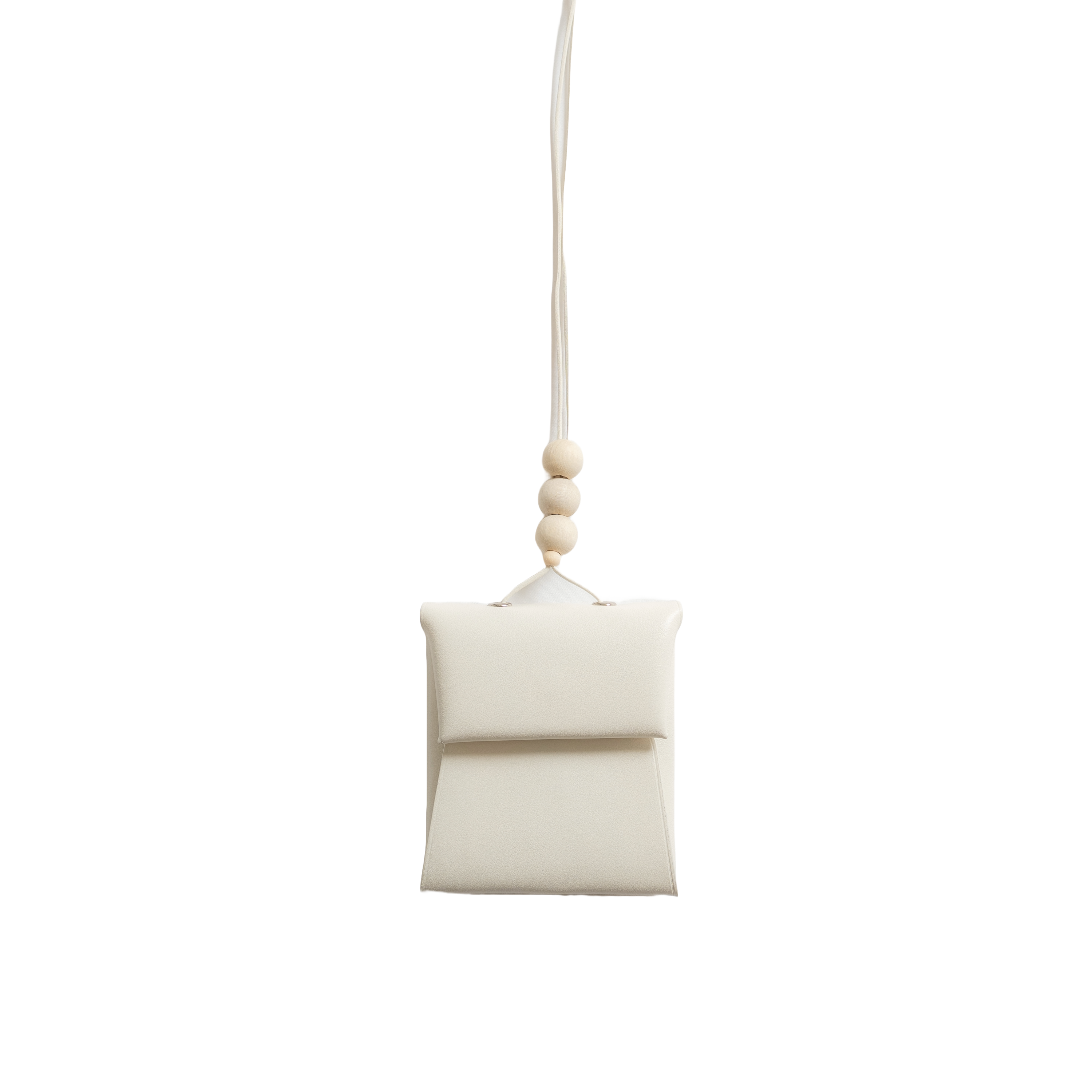 【UNKNOWN PRODUCTS x SISE】 COLLABORATION SMALL LEATHER GOODS (WHITE/WHITE)【オンライン限定カラー】