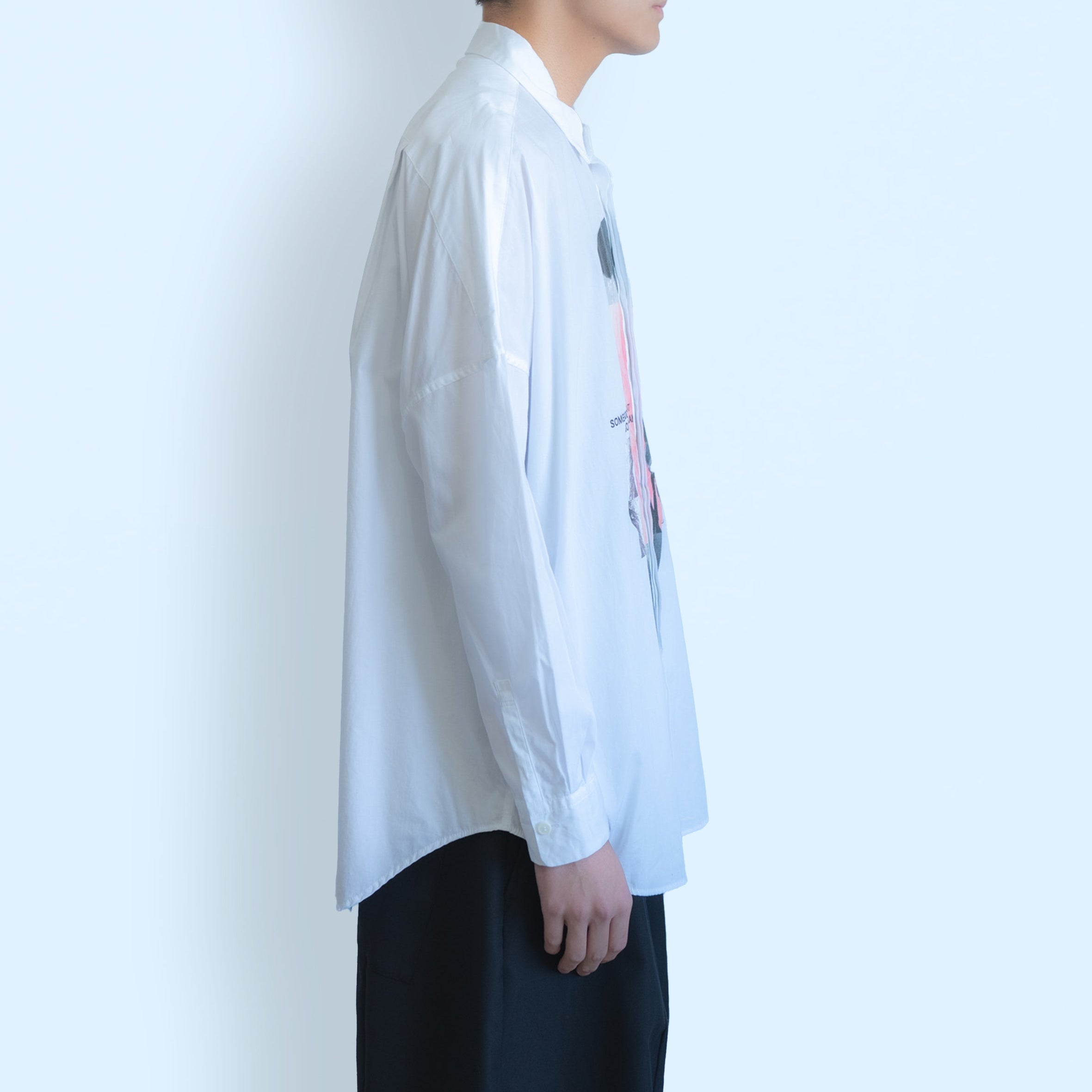 26SS PRINT BALLOON SHIRTS (WHITE)