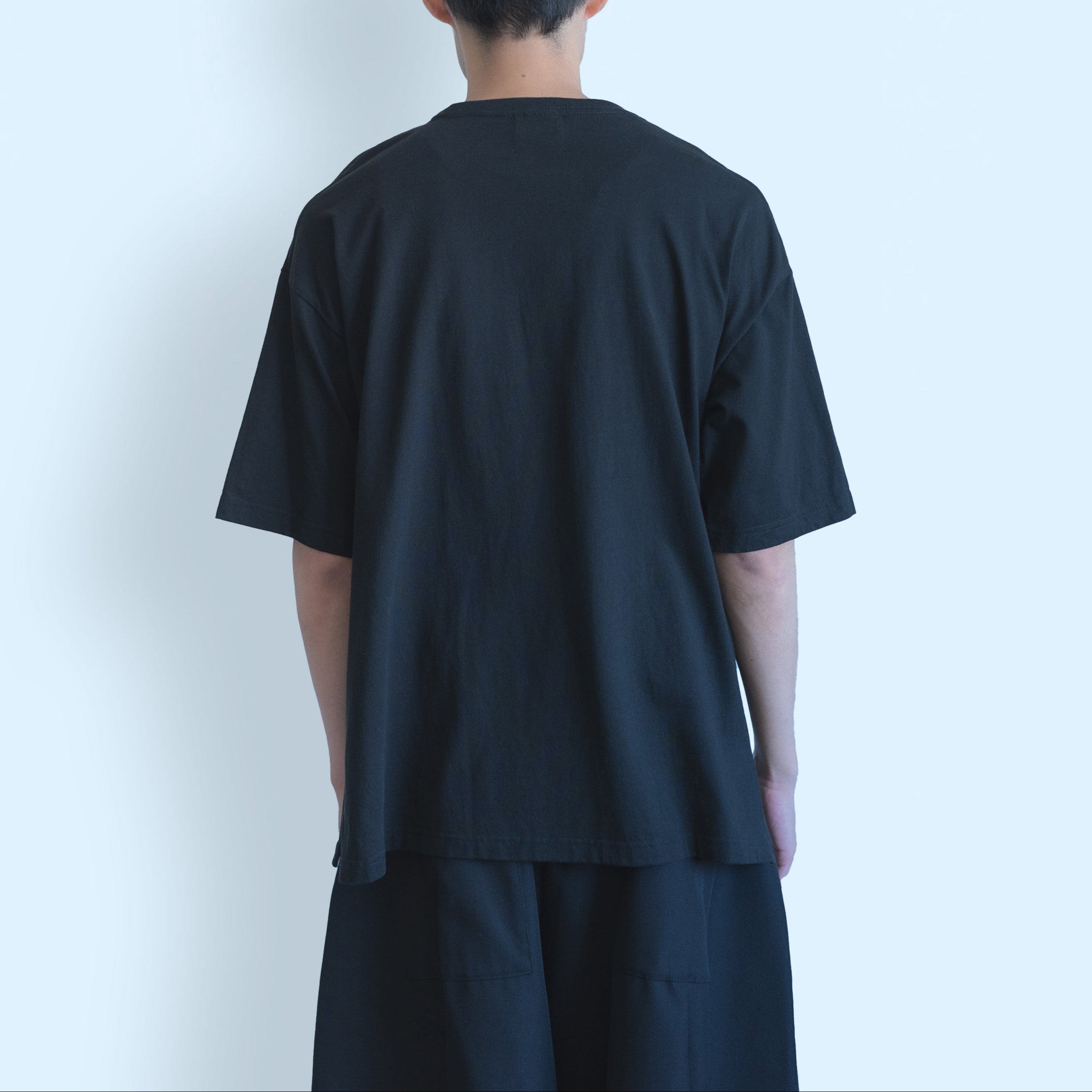 26SS ABSTRACT PORTRAIT T-SHIRTS (BLACK)