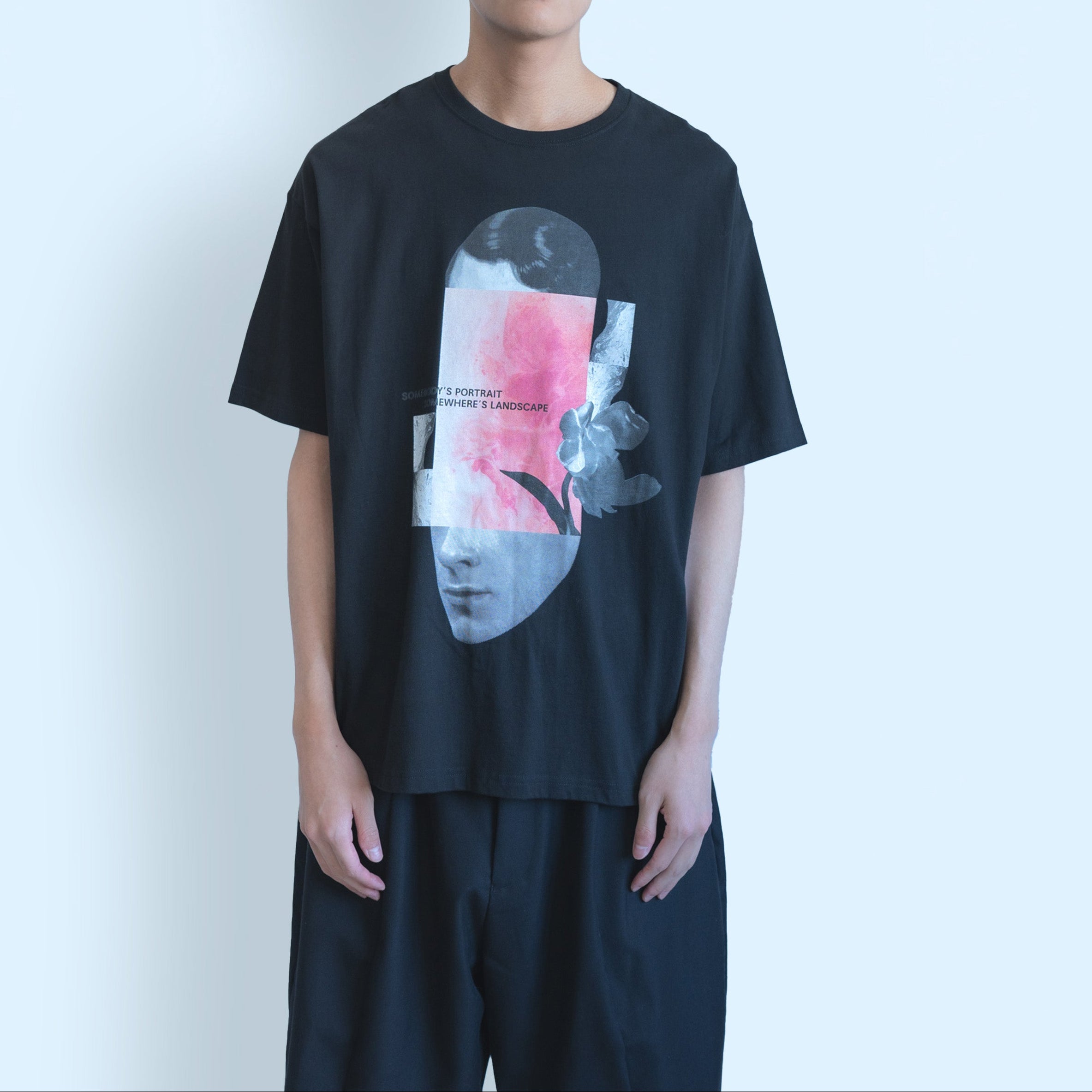 26SS FACELESS T-SHIRTS (BLACK)