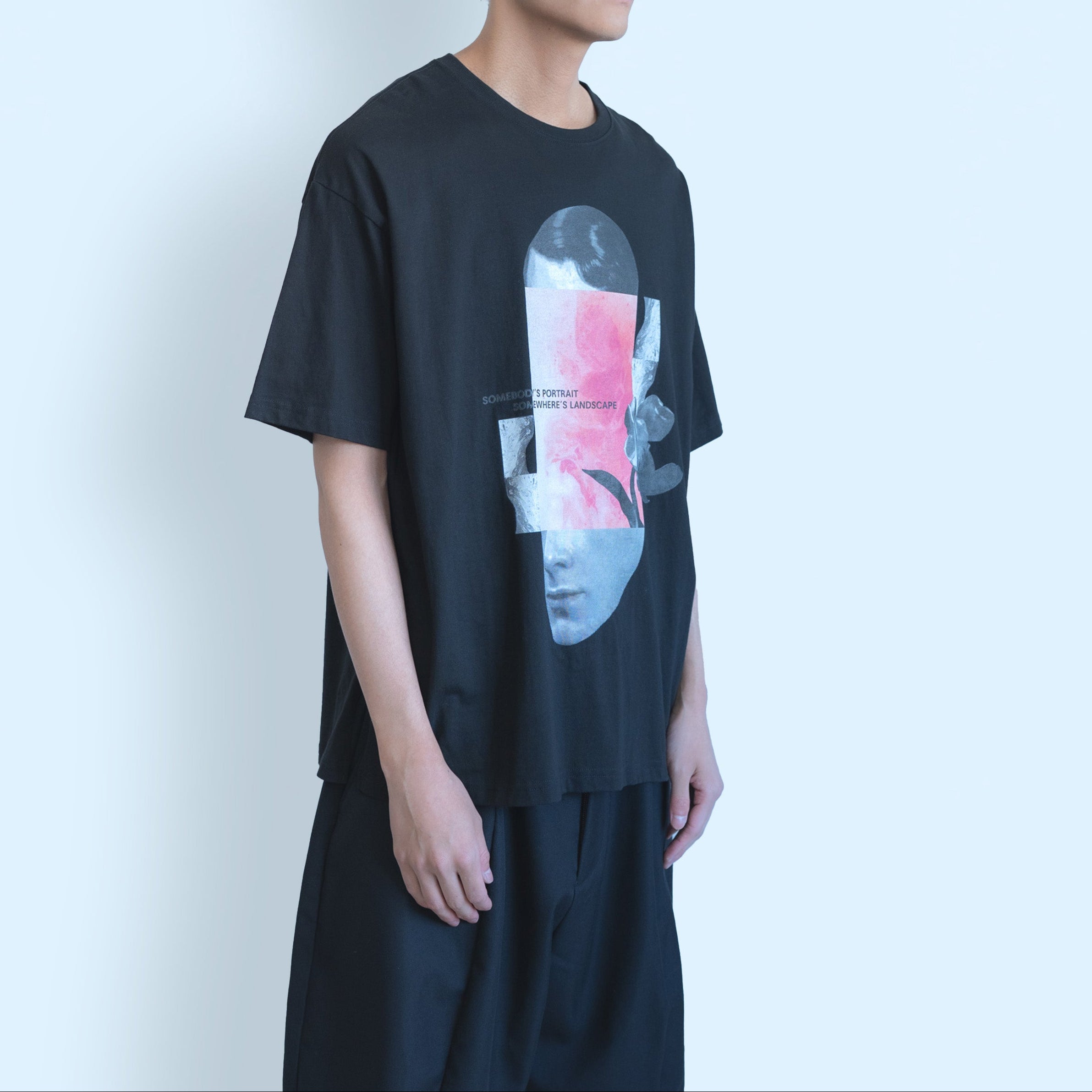 26SS FACELESS T-SHIRTS (BLACK)