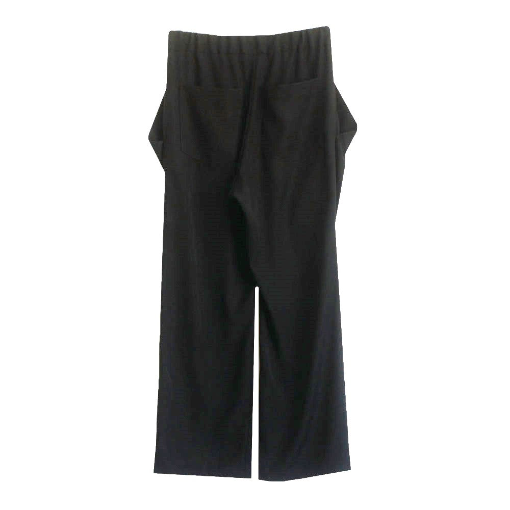 25SS WIDE DROP POCKET PANTS BLACK
