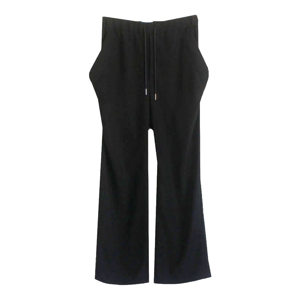 25SS WIDE DROP POCKET PANTS BLACK