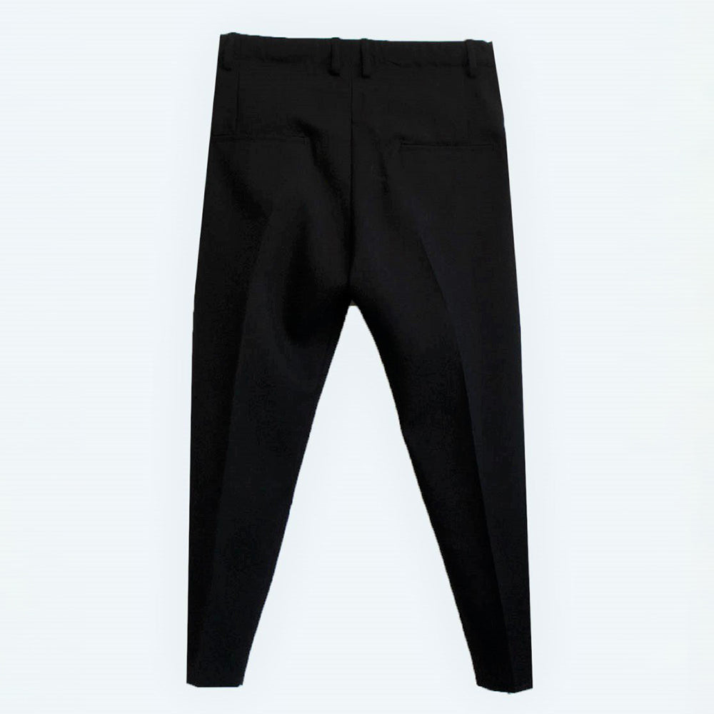 24SS HARDWOOL_BASIC PANTS (black)