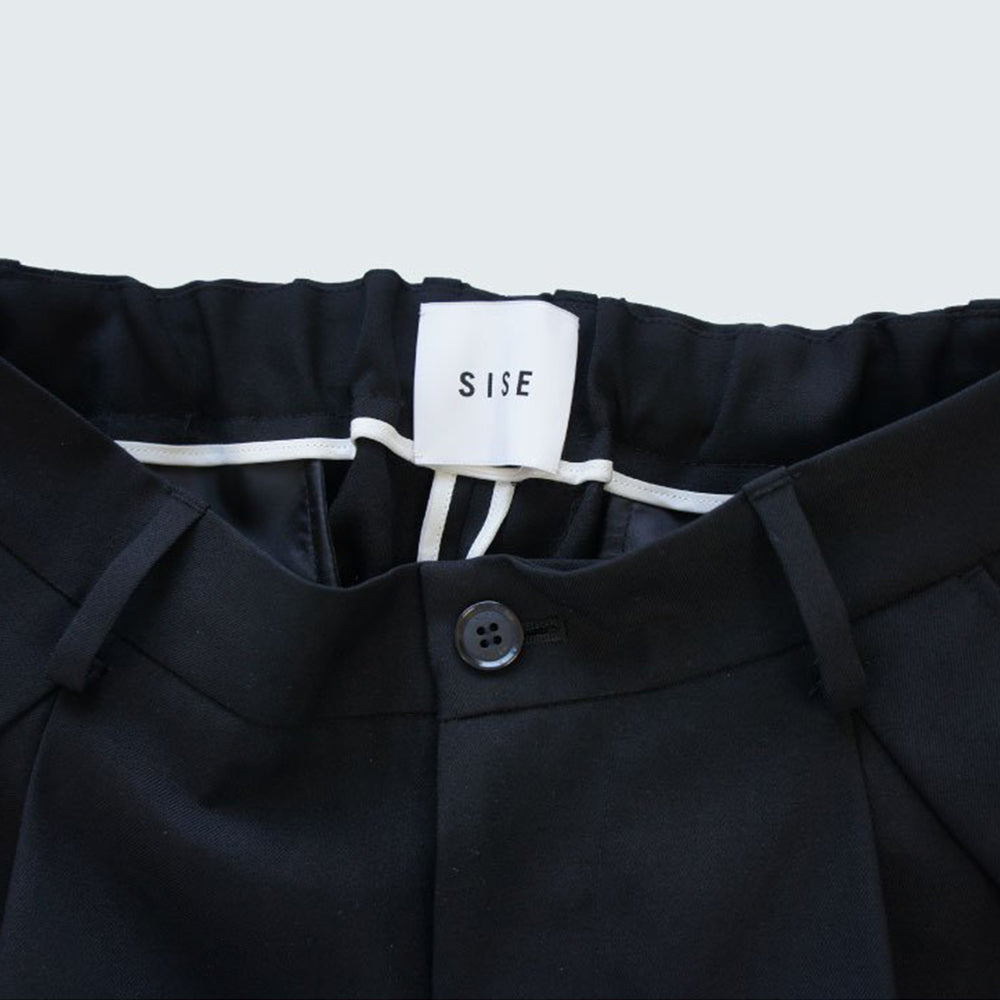 24SS HARDWOOL_BASIC PANTS (black)