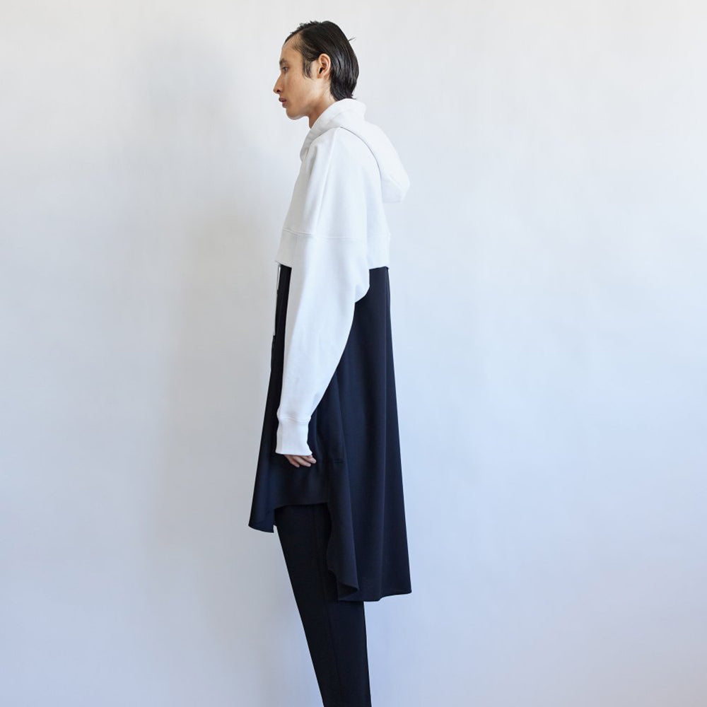 21AW SHORT HOODIE (white)