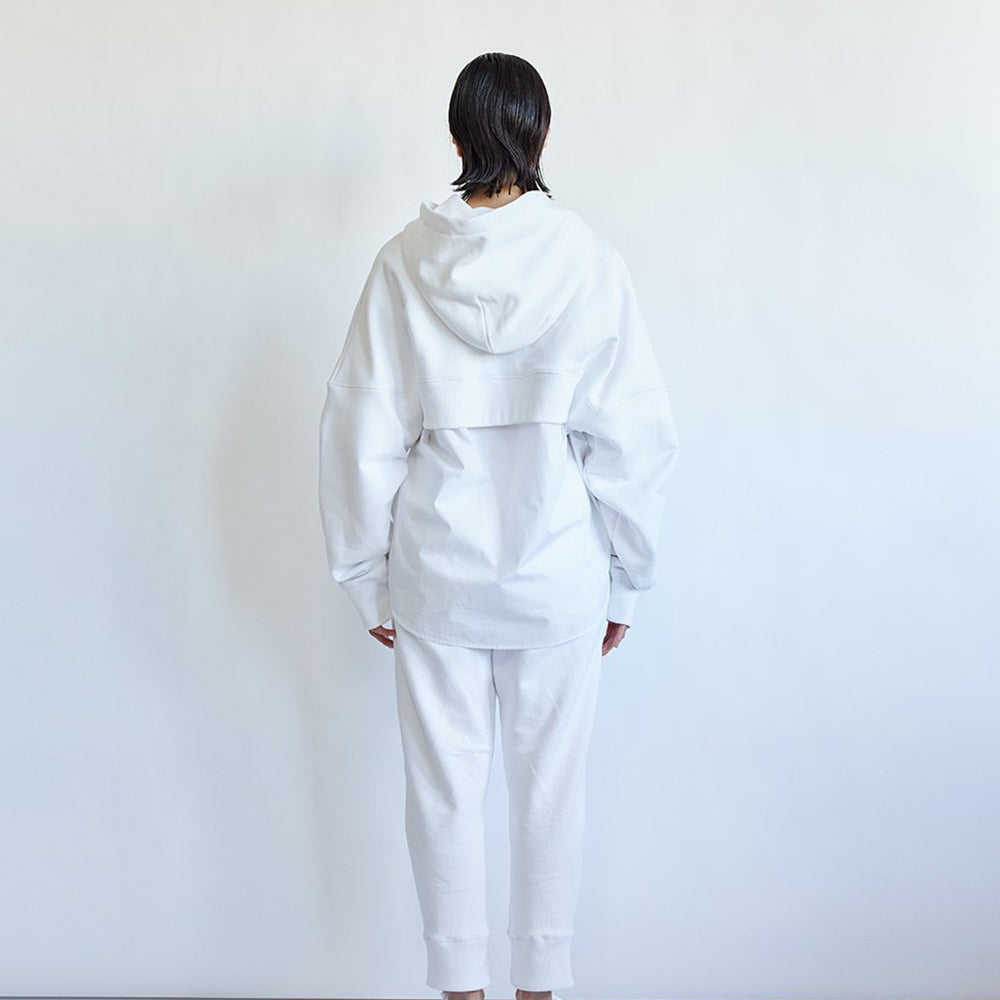 21AW SHORT HOODIE (white)