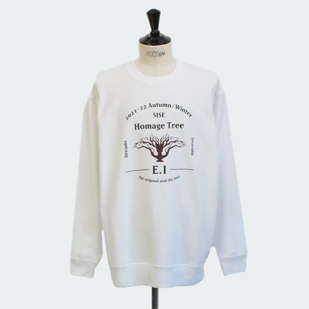 21AW HOMAGE SWEAT (white)