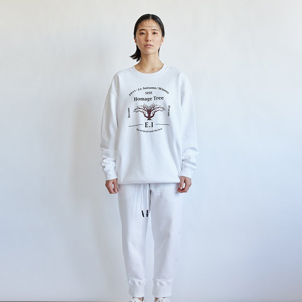 21AW HOMAGE SWEAT (white)