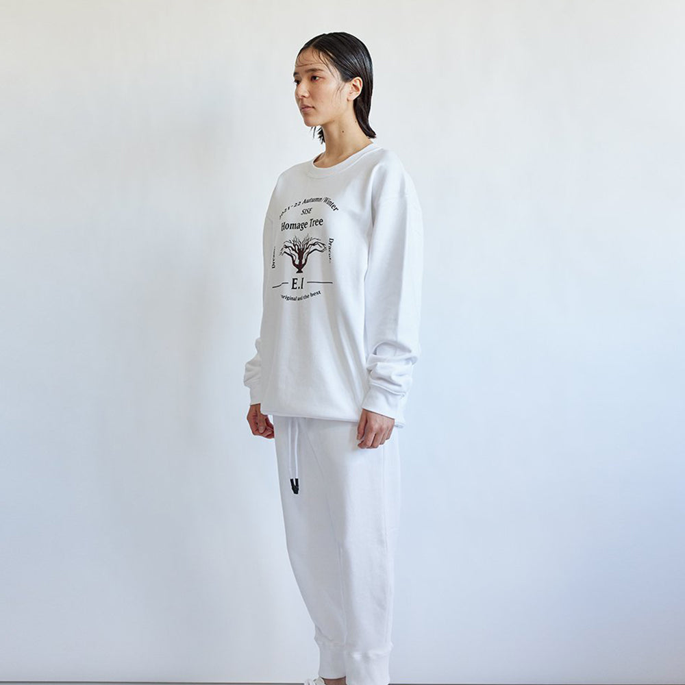 21AW HOMAGE SWEAT (white)