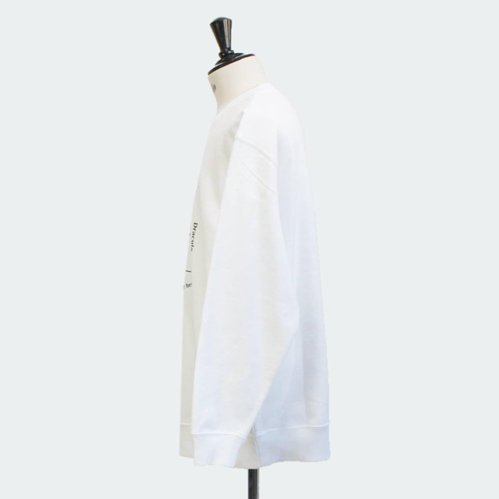 21AW HOMAGE SWEAT (white)