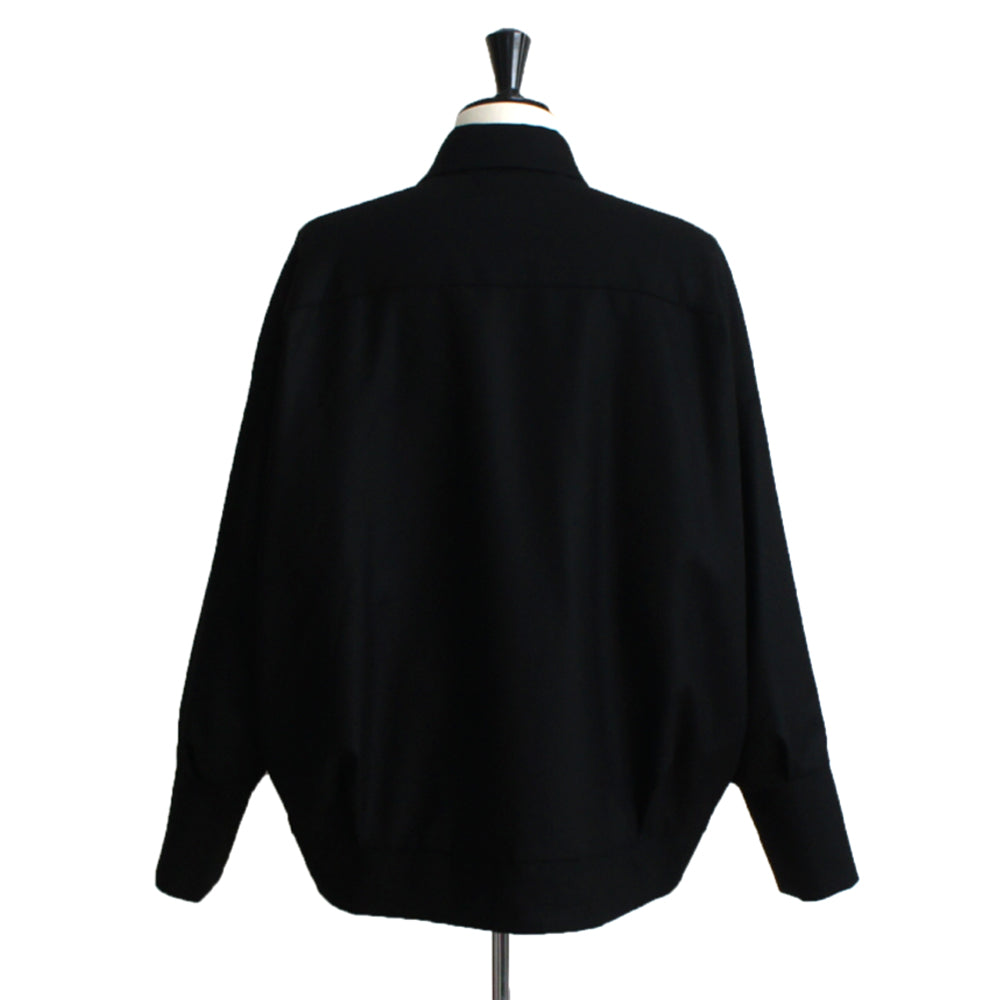 22AW WOOL BALLOON COACHES JACKET (black)