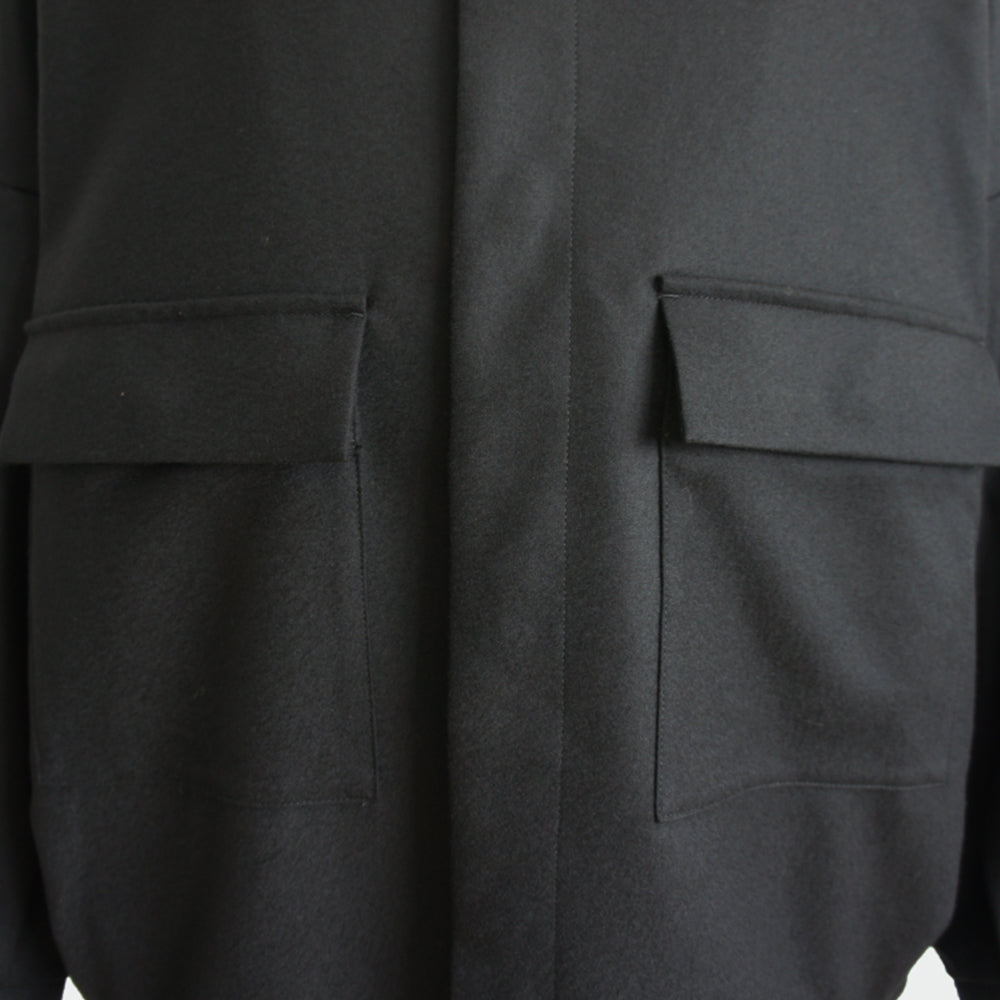 22AW WOOL BALLOON COACHES JACKET (black)