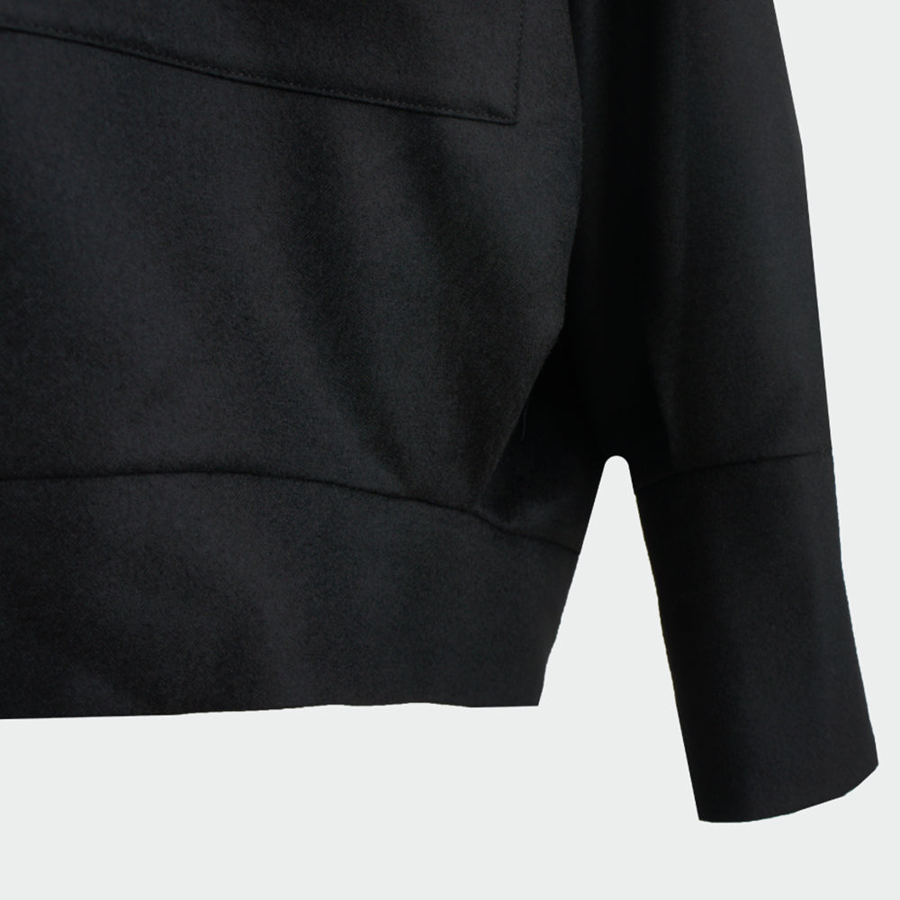 22AW WOOL BALLOON COACHES JACKET (black)