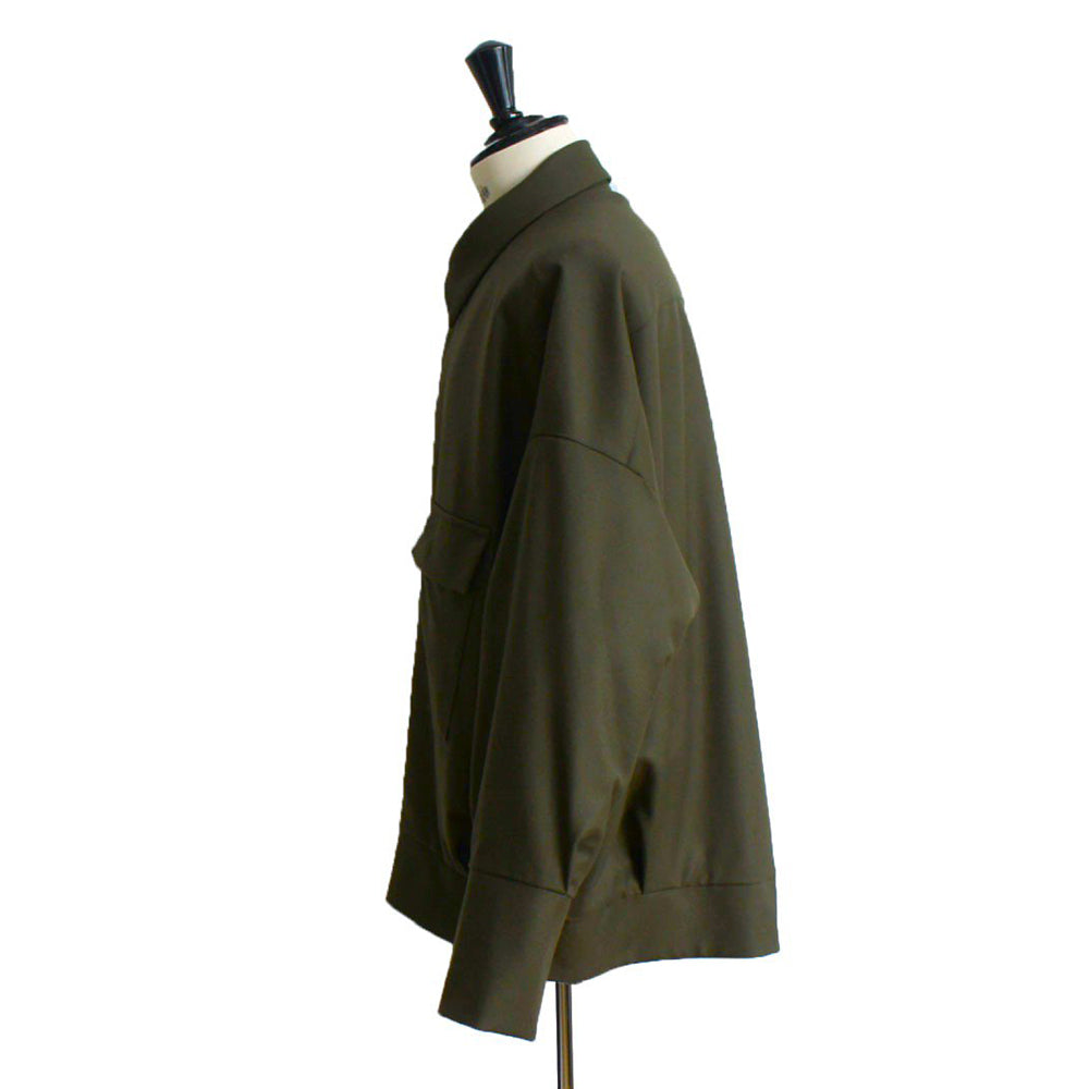 22AW WOOL BALLOON COACHES JACKET (KHAKI)