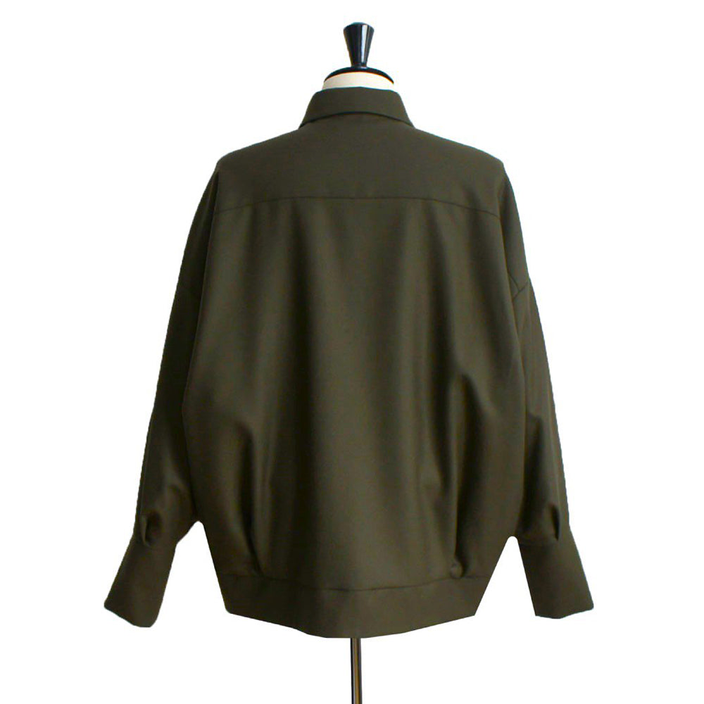 22AW WOOL BALLOON COACHES JACKET (KHAKI)
