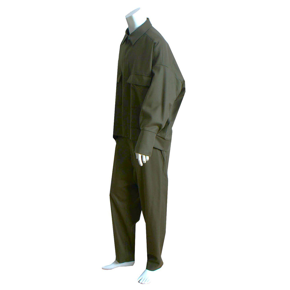 22AW WOOL BALLOON COACHES JACKET (KHAKI)