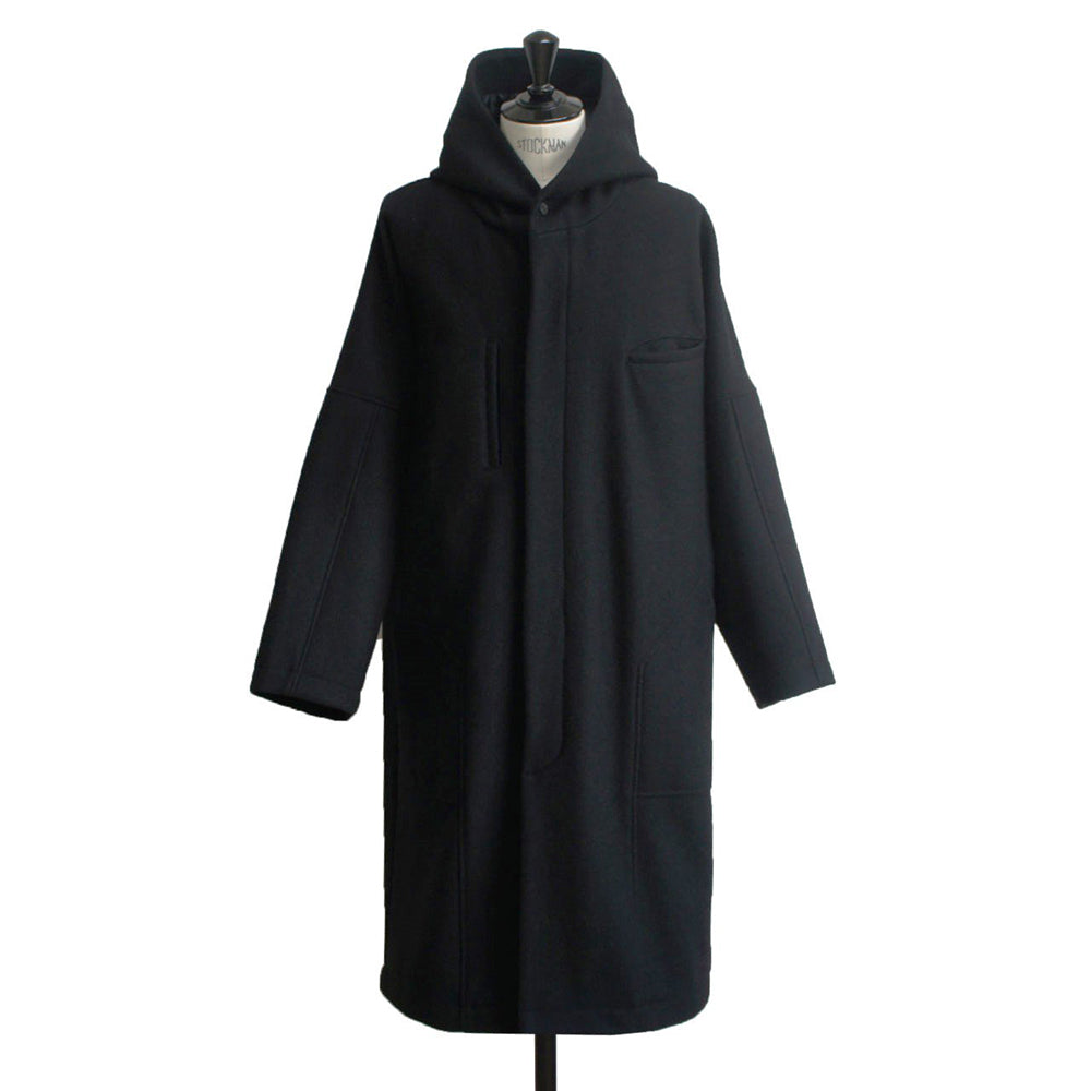 22AW HOODIE COAT (black)